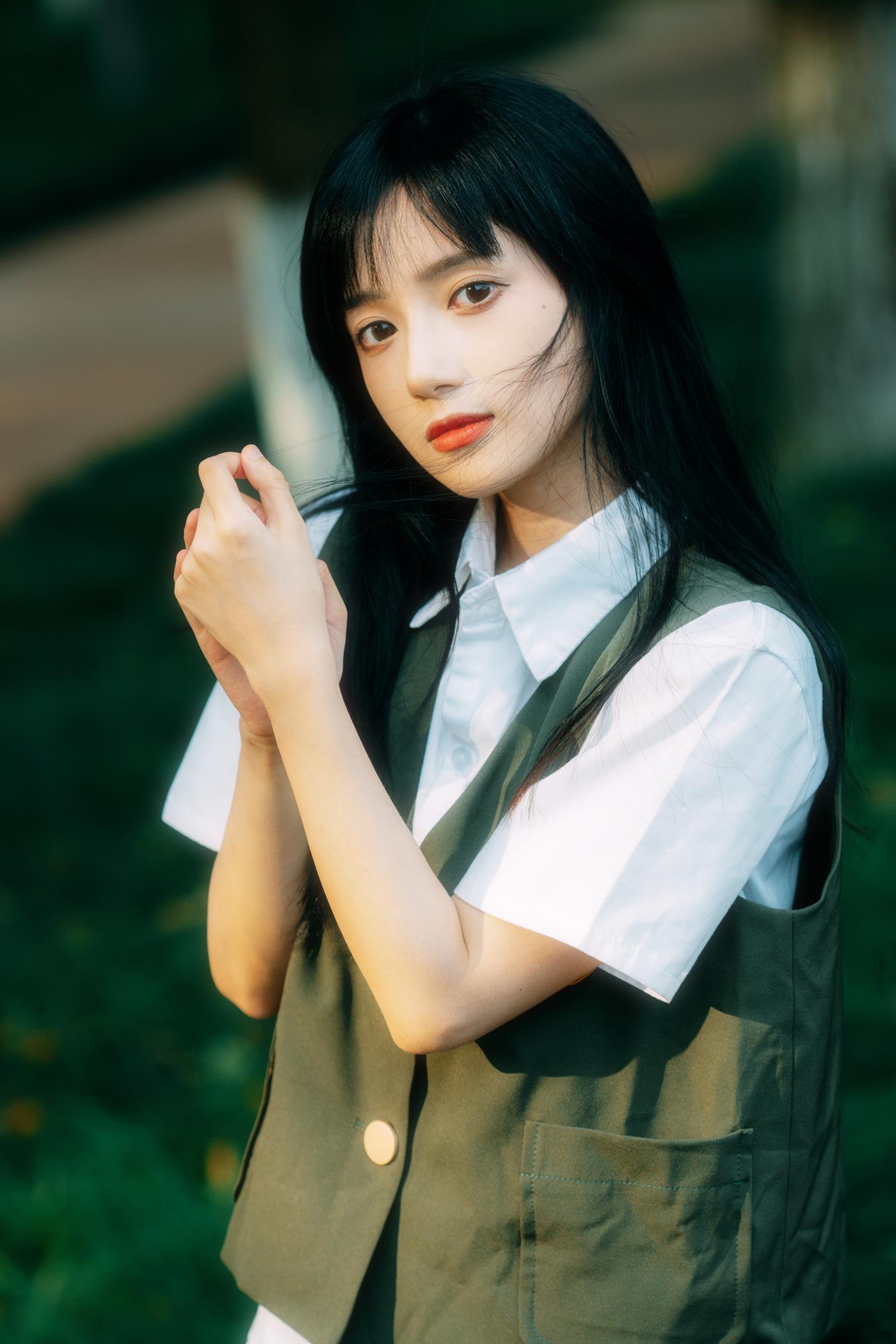 图片[13]-[YITUYU艺图语] 2021.11.26 绿色心情 月半了吧 [25P] – 速更版-美库