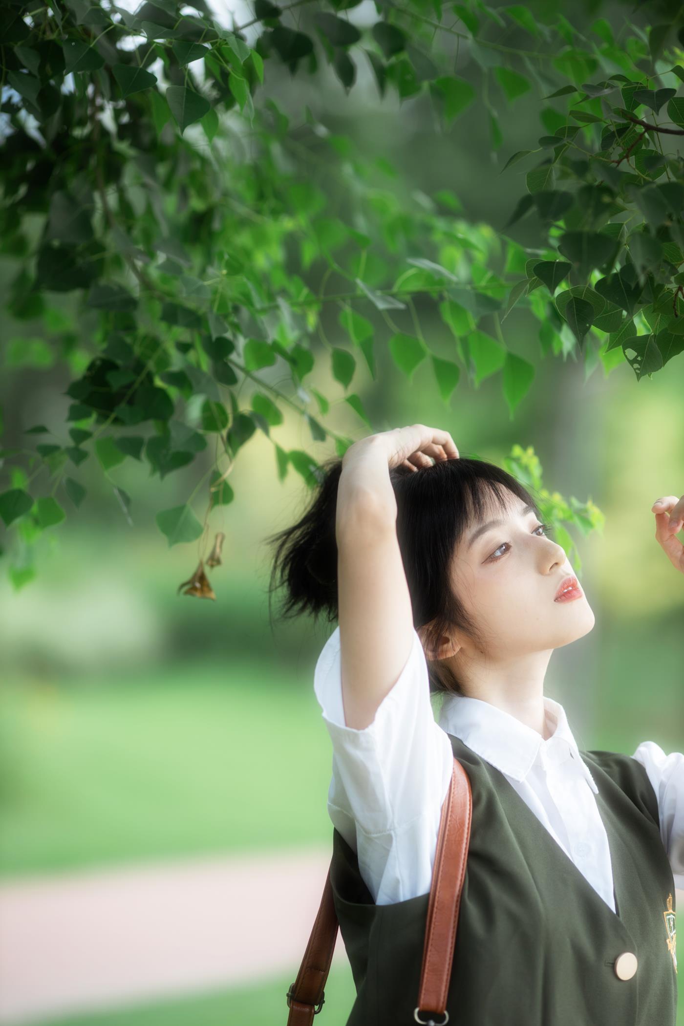 图片[14]-[YITUYU艺图语] 2021.11.26 绿色心情 月半了吧 [25P] – 速更版-美库