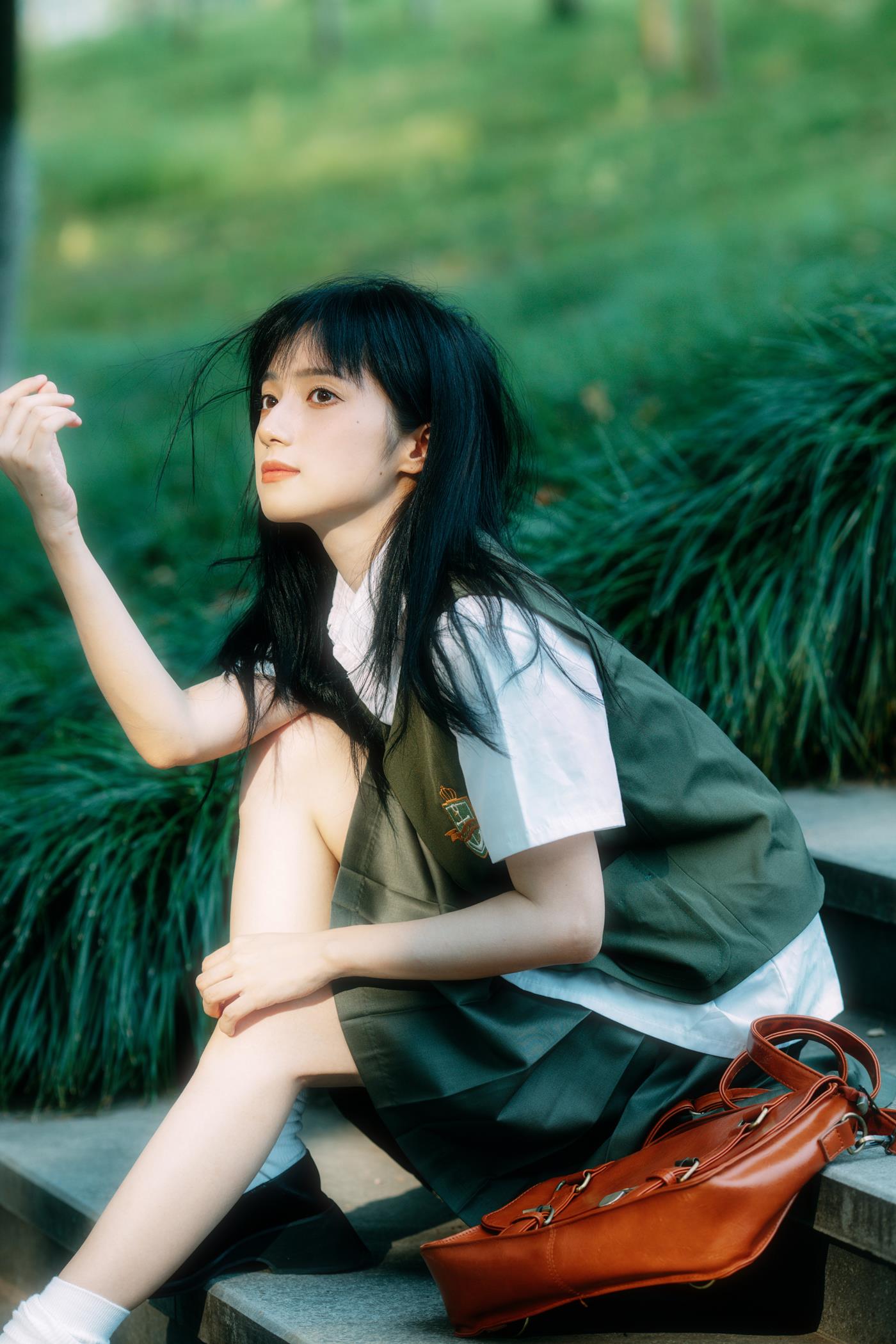 图片[19]-[YITUYU艺图语] 2021.11.26 绿色心情 月半了吧 [25P] – 速更版-美库