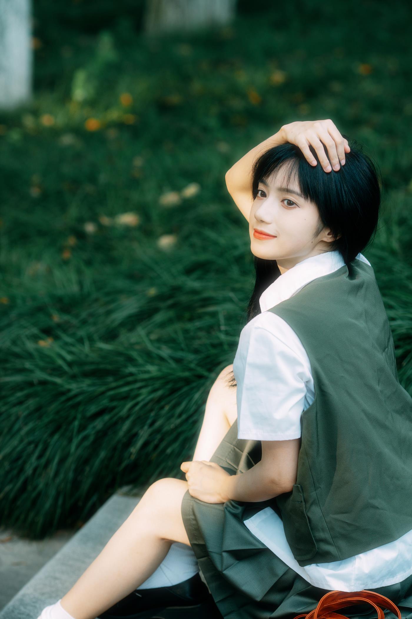 图片[27]-[YITUYU艺图语] 2021.11.26 绿色心情 月半了吧 [25P] – 速更版-美库