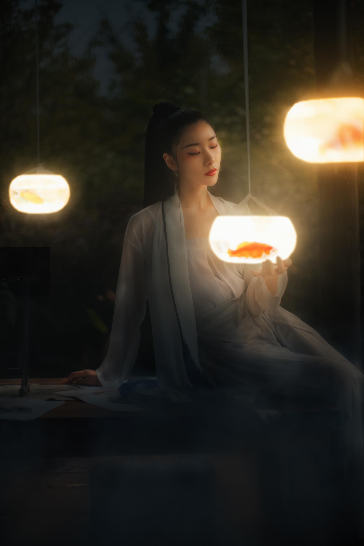 图片[15]-[YITUYU艺图语] 2021.11.27 锦鲤抄 木景抒 [26P] – 速更版-美库