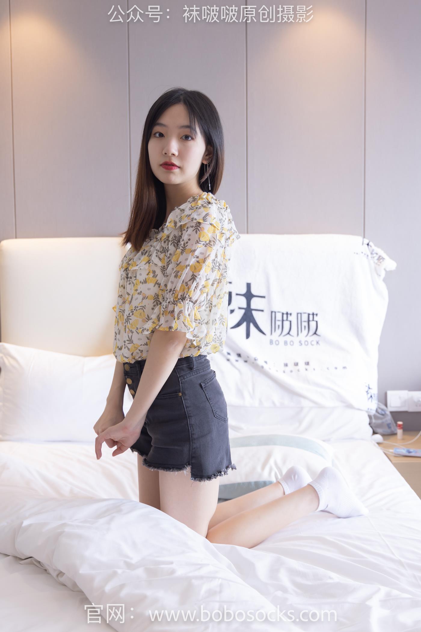 图片[11]-[BoBoSocks袜啵啵]NO.136 小甜豆-高跟长靴、白棉袜、裸足 (2) [100P] – 速更版-美库