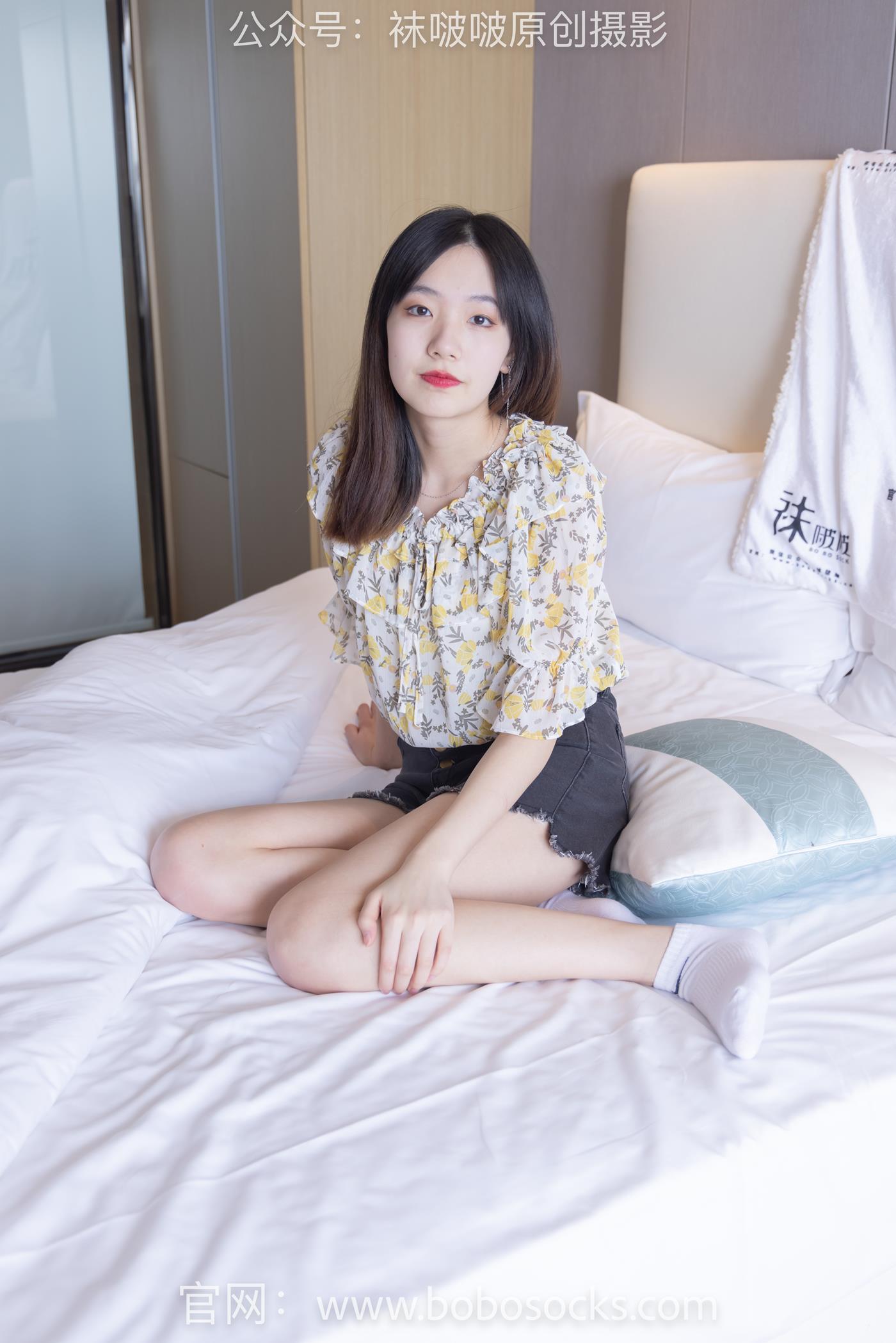 图片[14]-[BoBoSocks袜啵啵]NO.136 小甜豆-高跟长靴、白棉袜、裸足 (2) [100P] – 速更版-美库