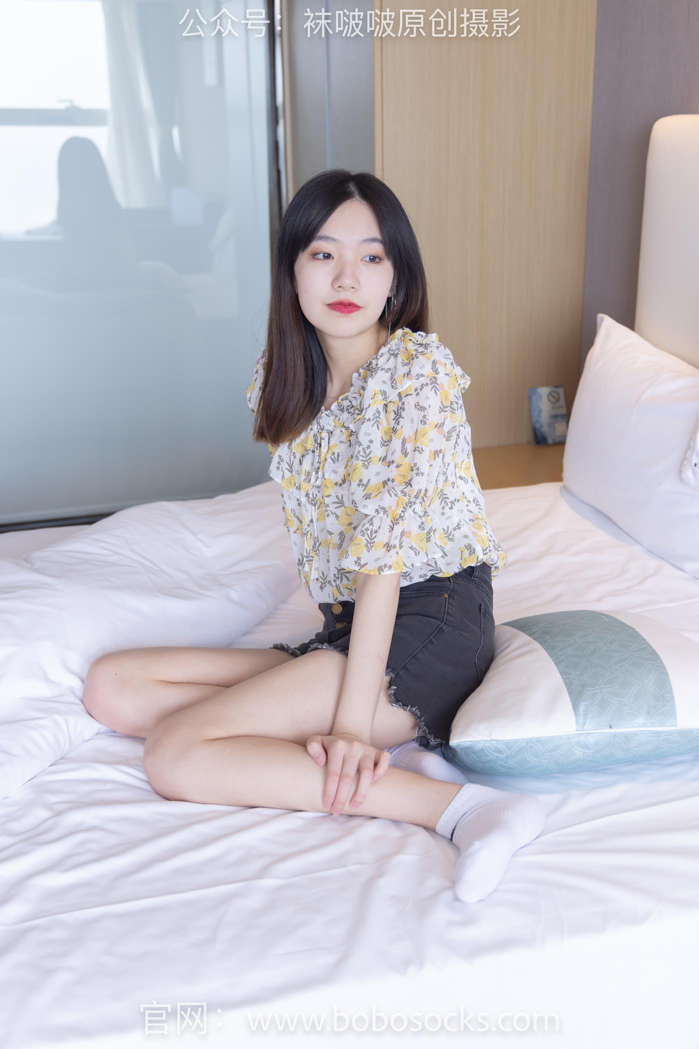 图片[15]-[BoBoSocks袜啵啵]NO.136 小甜豆-高跟长靴、白棉袜、裸足 (2) [100P] – 速更版-美库