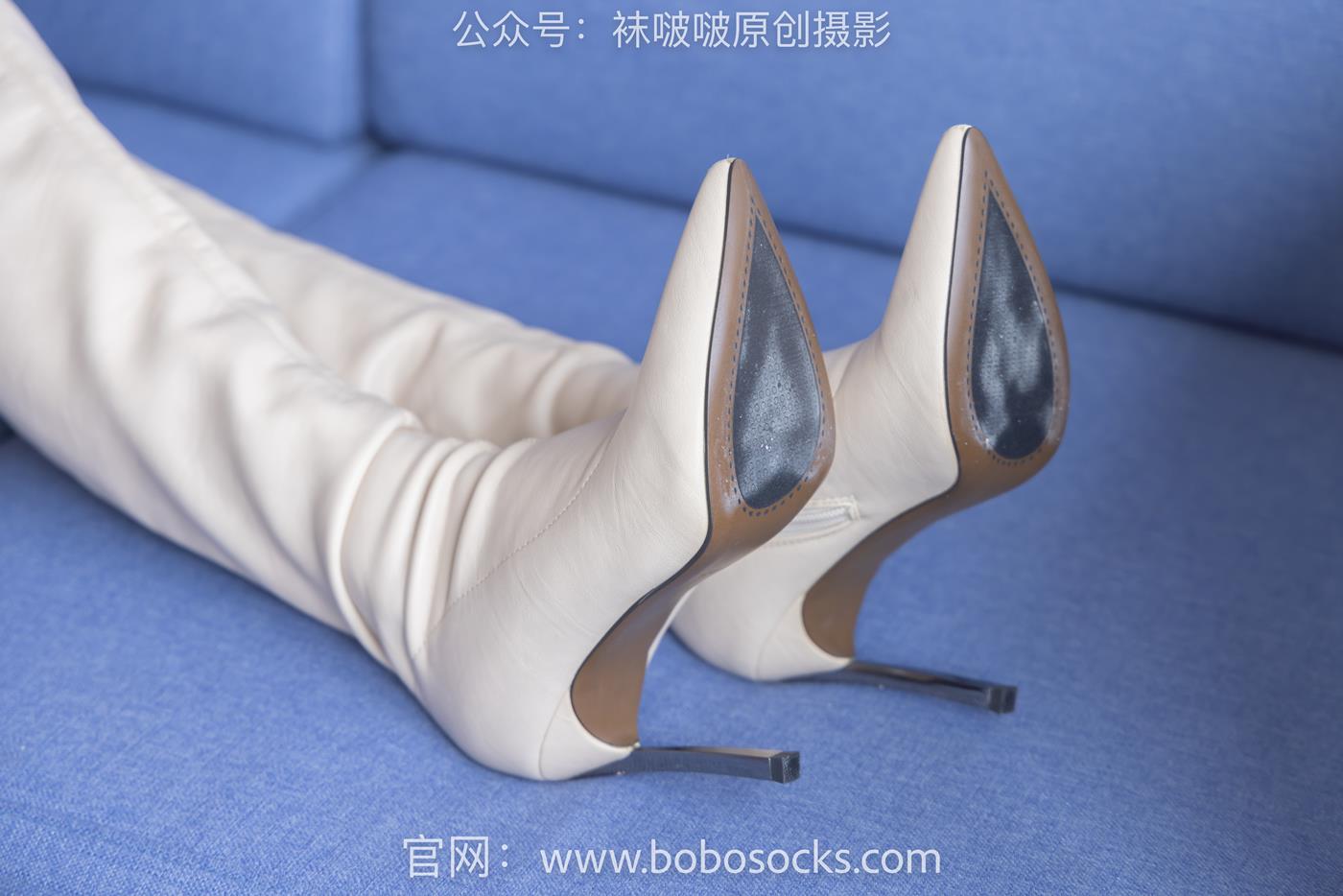 图片[24]-[BoBoSocks袜啵啵]NO.136 小甜豆-高跟长靴、白棉袜、裸足 (1) [100P] – 速更版-美库