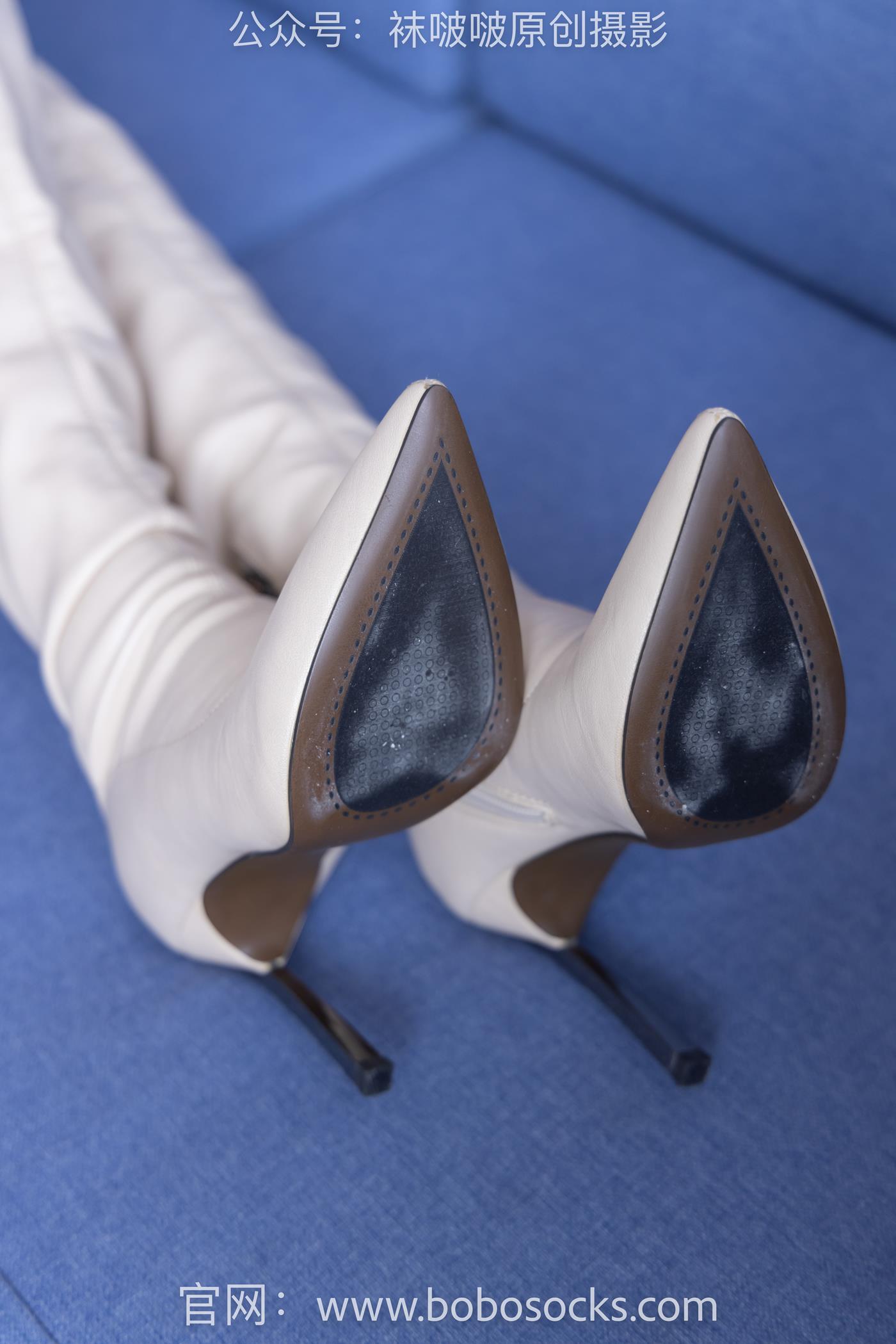 图片[26]-[BoBoSocks袜啵啵]NO.136 小甜豆-高跟长靴、白棉袜、裸足 (1) [100P] – 速更版-美库