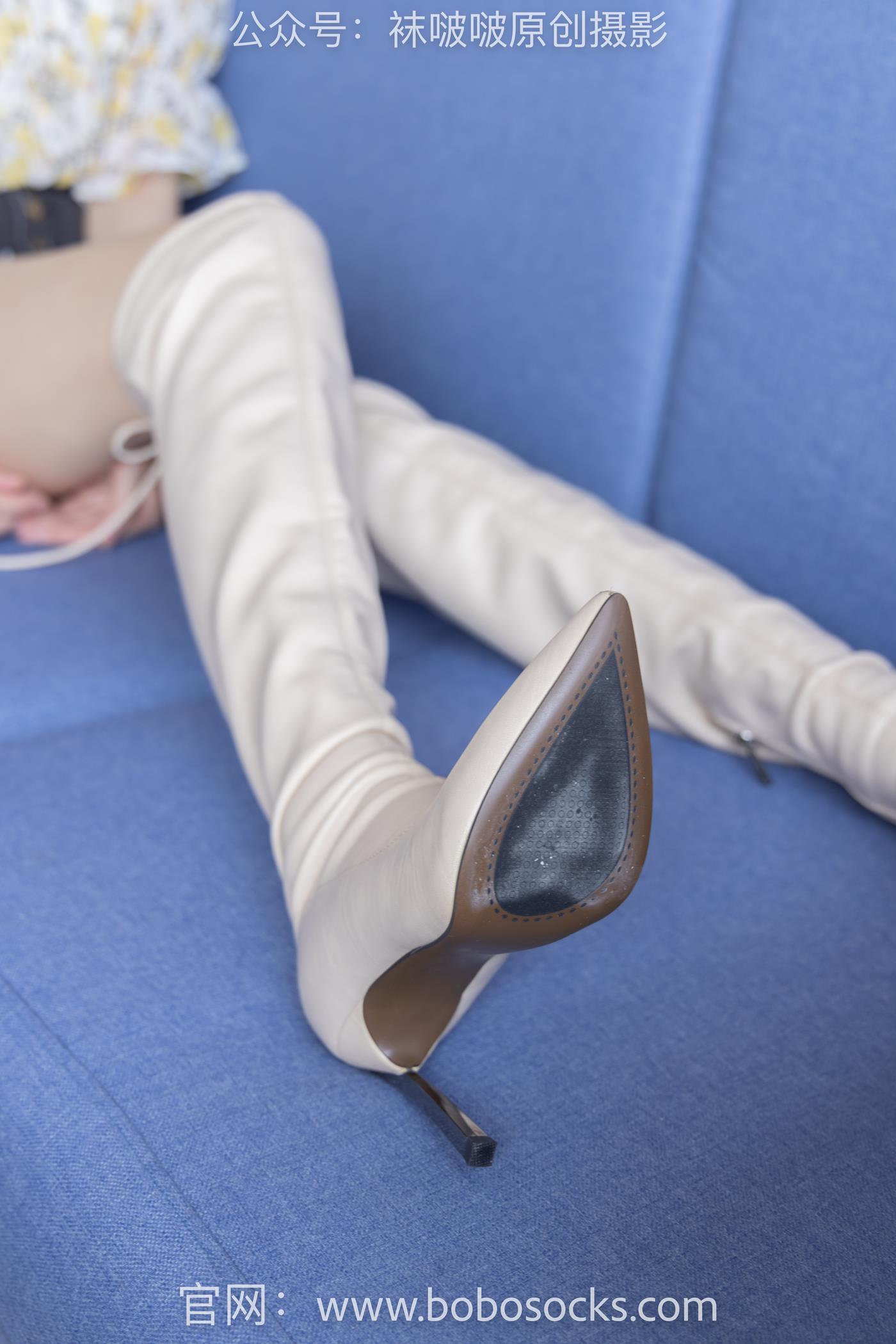 图片[35]-[BoBoSocks袜啵啵]NO.136 小甜豆-高跟长靴、白棉袜、裸足 (1) [100P] – 速更版-美库