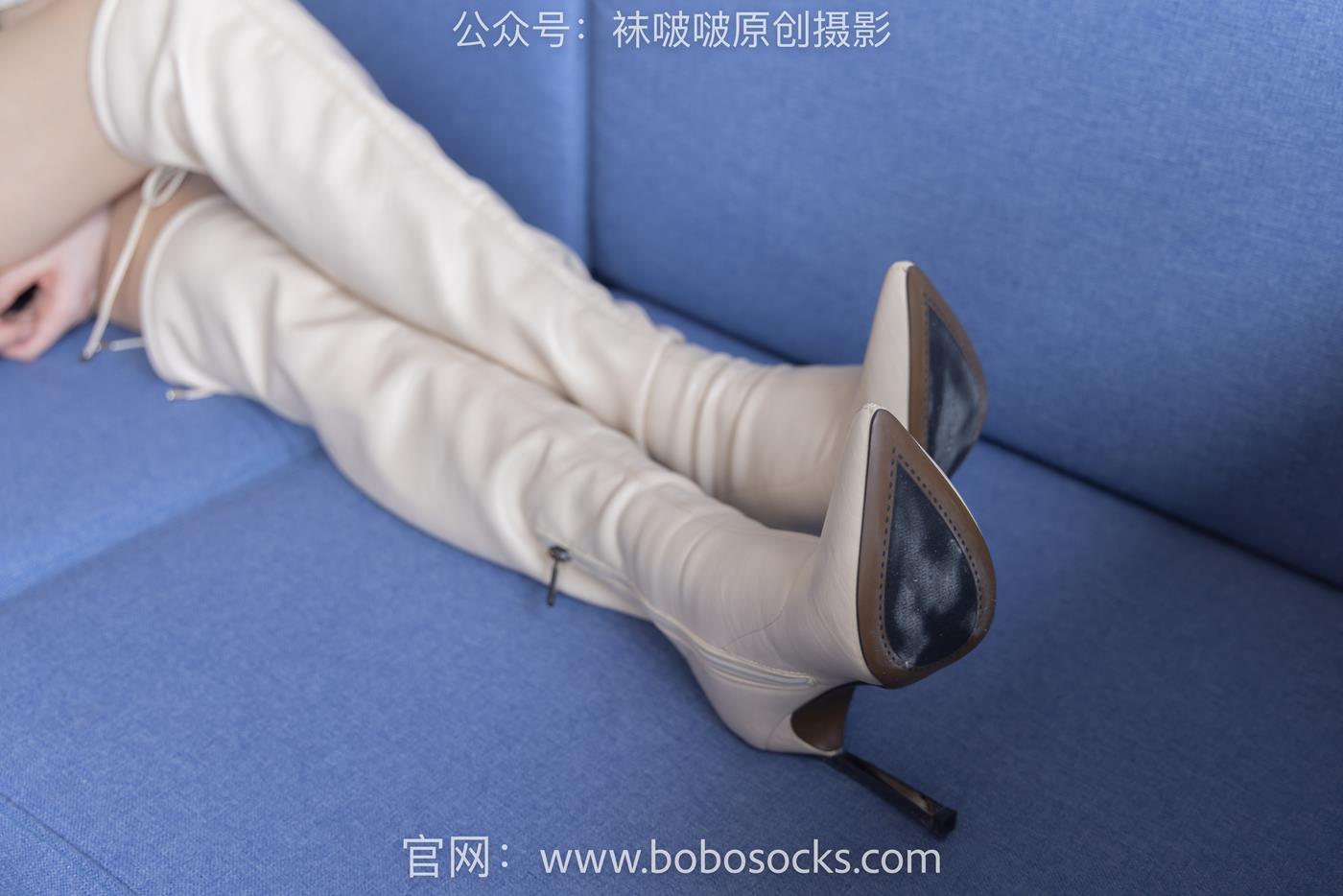 图片[36]-[BoBoSocks袜啵啵]NO.136 小甜豆-高跟长靴、白棉袜、裸足 (1) [100P] – 速更版-美库