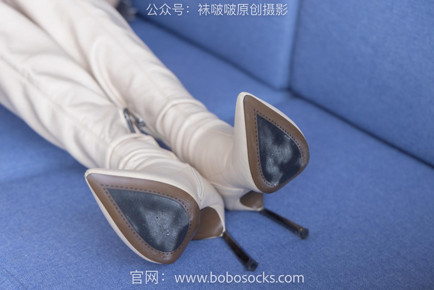 图片[39]-[BoBoSocks袜啵啵]NO.136 小甜豆-高跟长靴、白棉袜、裸足 (1) [100P] – 速更版-美库
