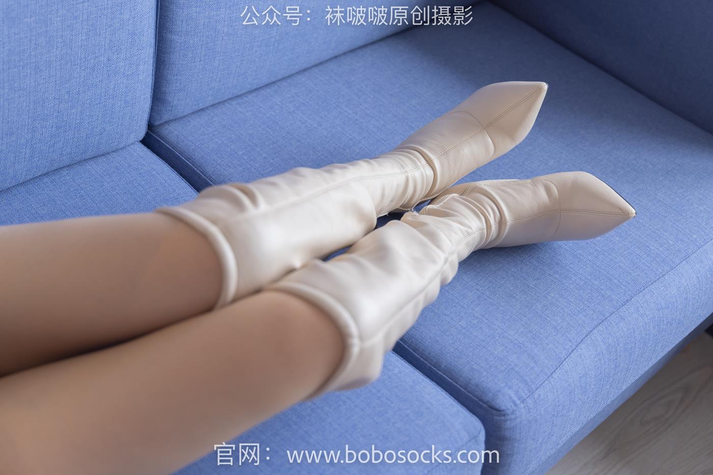 图片[42]-[BoBoSocks袜啵啵]NO.136 小甜豆-高跟长靴、白棉袜、裸足 (1) [100P] – 速更版-美库