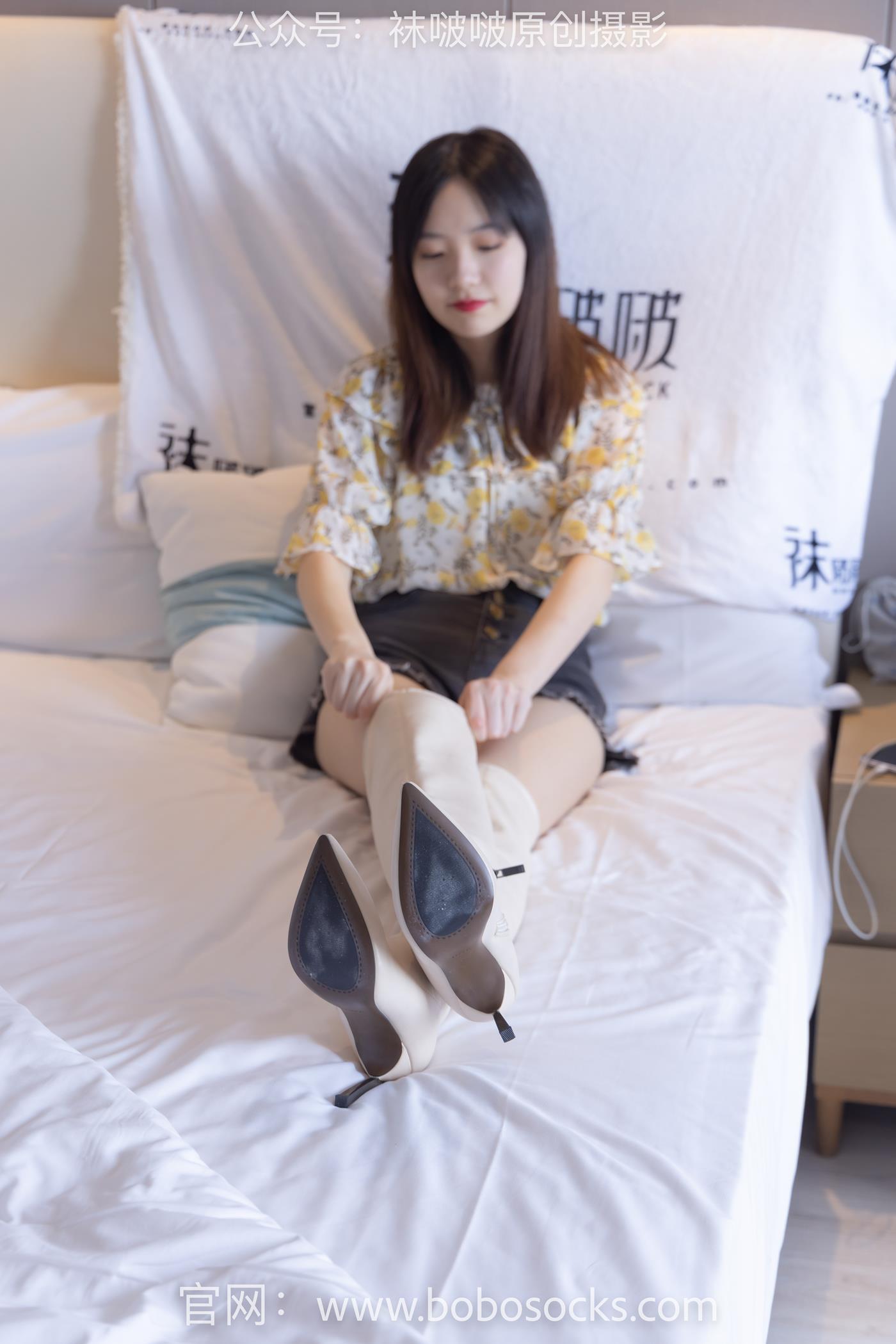 图片[48]-[BoBoSocks袜啵啵]NO.136 小甜豆-高跟长靴、白棉袜、裸足 (1) [100P] – 速更版-美库