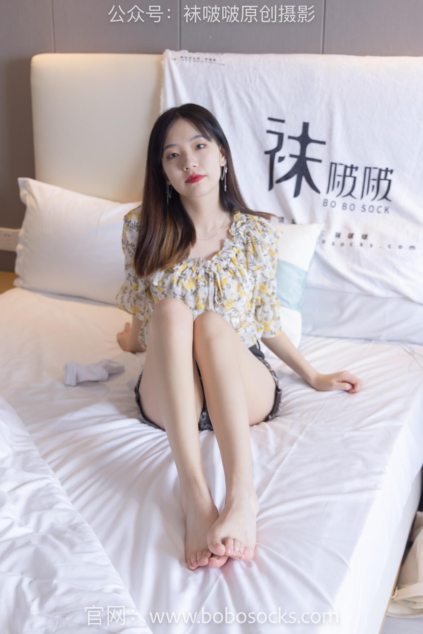 图片[49]-[BoBoSocks袜啵啵]NO.136 小甜豆-高跟长靴、白棉袜、裸足 (2) [100P] – 速更版-美库