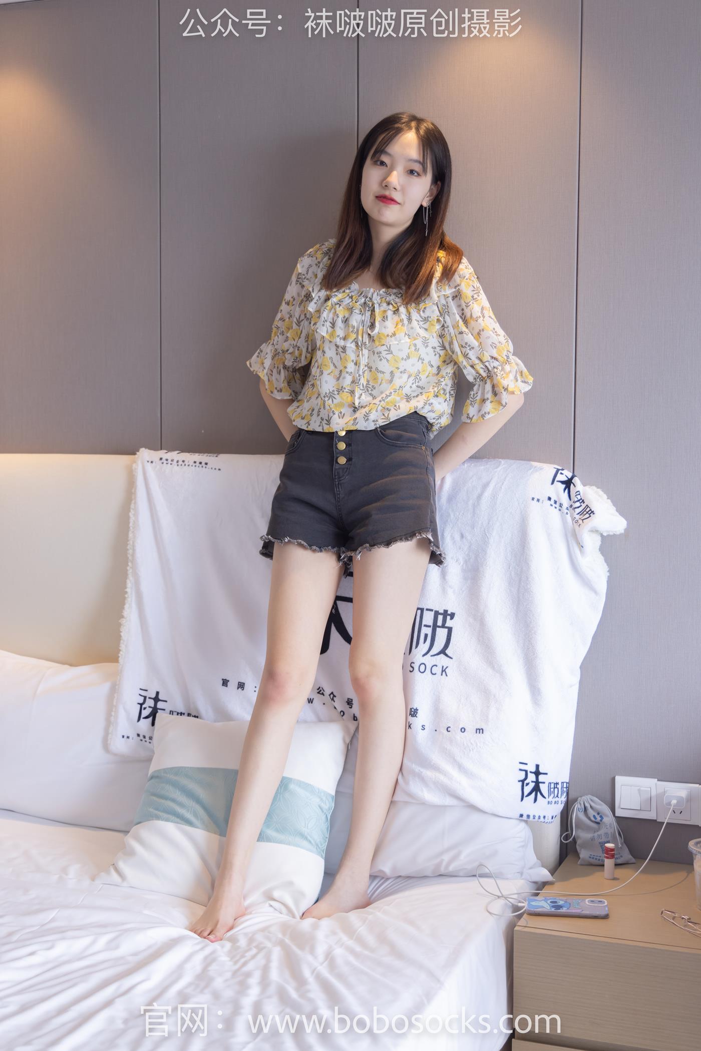 图片[70]-[BoBoSocks袜啵啵]NO.136 小甜豆-高跟长靴、白棉袜、裸足 (2) [100P] – 速更版-美库