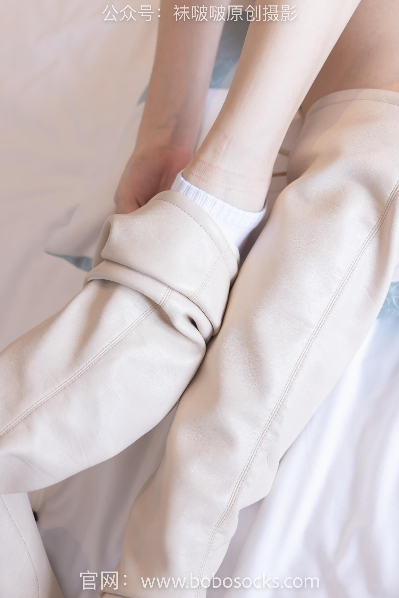 图片[78]-[BoBoSocks袜啵啵]NO.136 小甜豆-高跟长靴、白棉袜、裸足 (1) [100P] – 速更版-美库