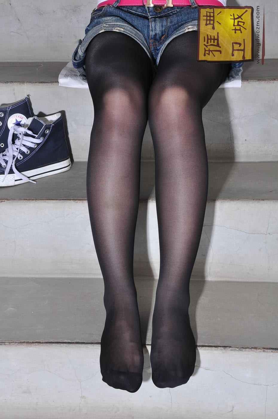 图片[15]-雅典卫城 黑丝牛仔短裤 2010-004 (3) [91P] – 速更版-美库