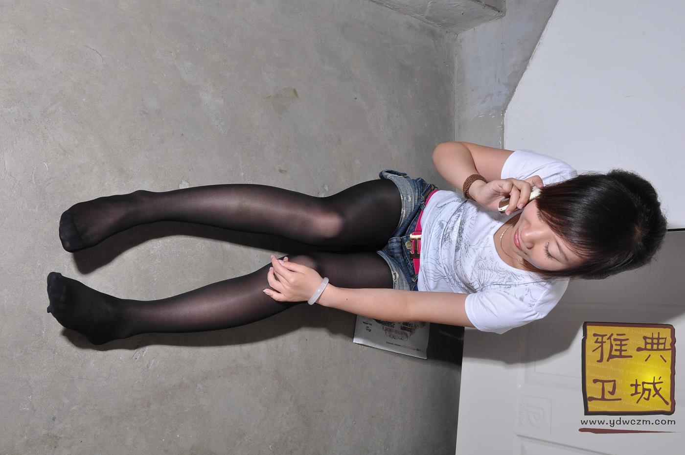 图片[80]-雅典卫城 黑丝牛仔短裤 2010-004 (3) [91P] – 速更版-美库