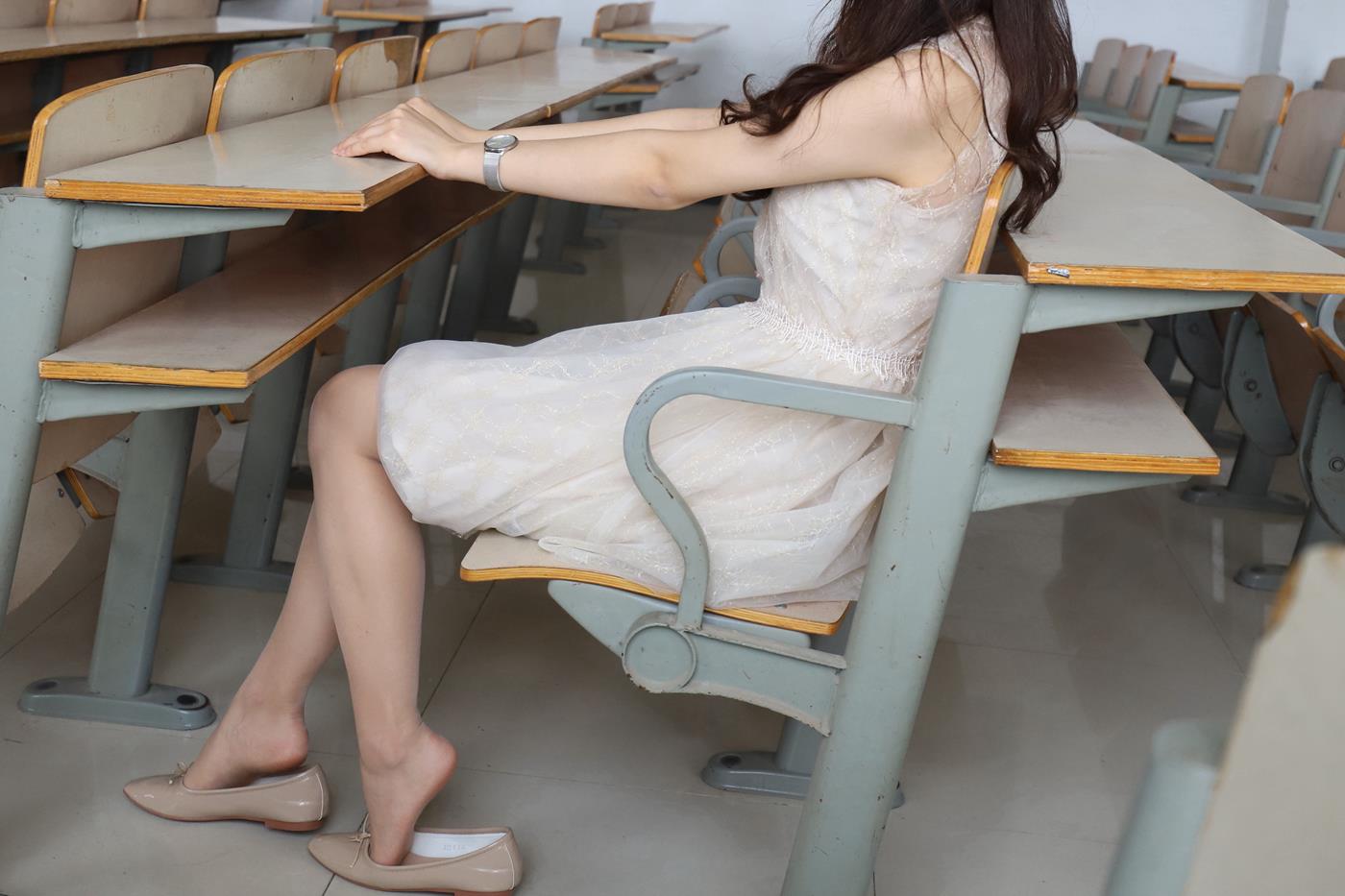 图片[23]-大西瓜爱牙膏-2019 11X活动 模特1（一） 教室肉丝连衣裙  (2) [84P] – 速更版-美库