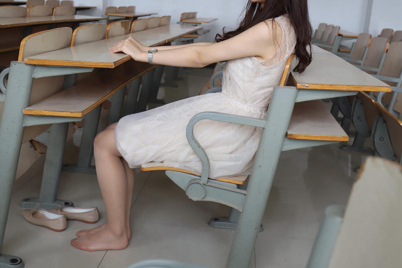 图片[24]-大西瓜爱牙膏-2019 11X活动 模特1（一） 教室肉丝连衣裙  (2) [84P] – 速更版-美库