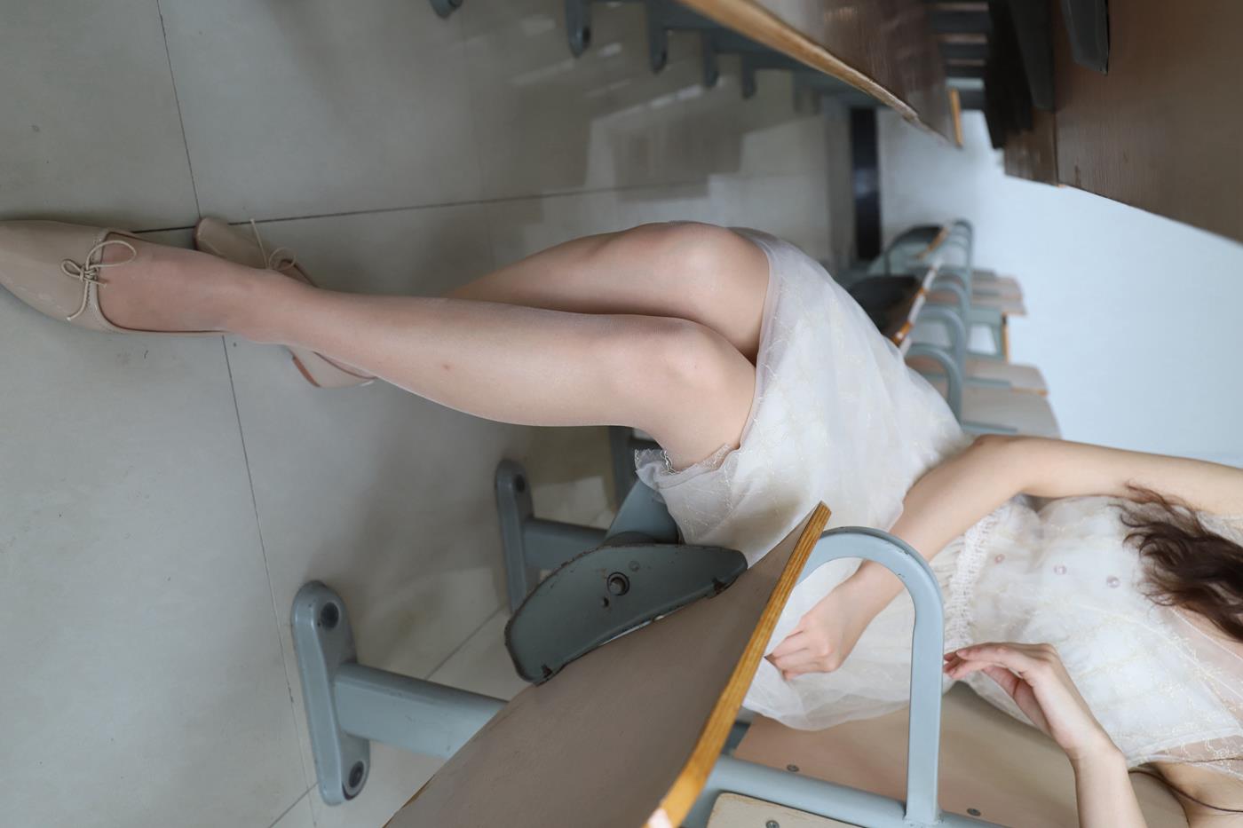 图片[23]-大西瓜爱牙膏-2019 11X活动 模特1（一） 教室肉丝连衣裙  (3) [84P] – 速更版-美库