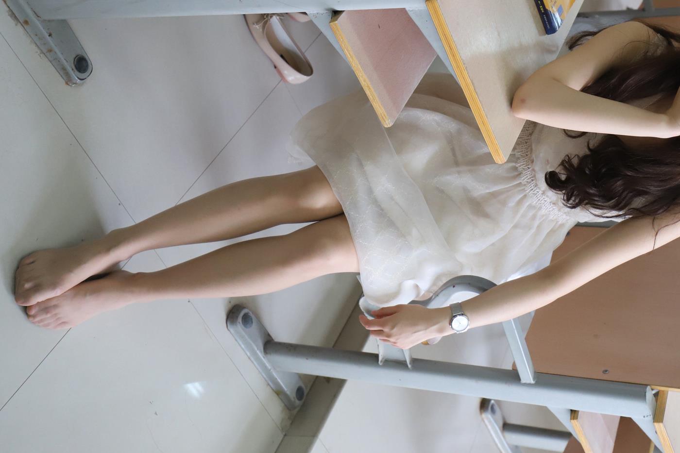 图片[58]-大西瓜爱牙膏-2019 11X活动 模特1（一） 教室肉丝连衣裙  (4) [79P] – 速更版-美库