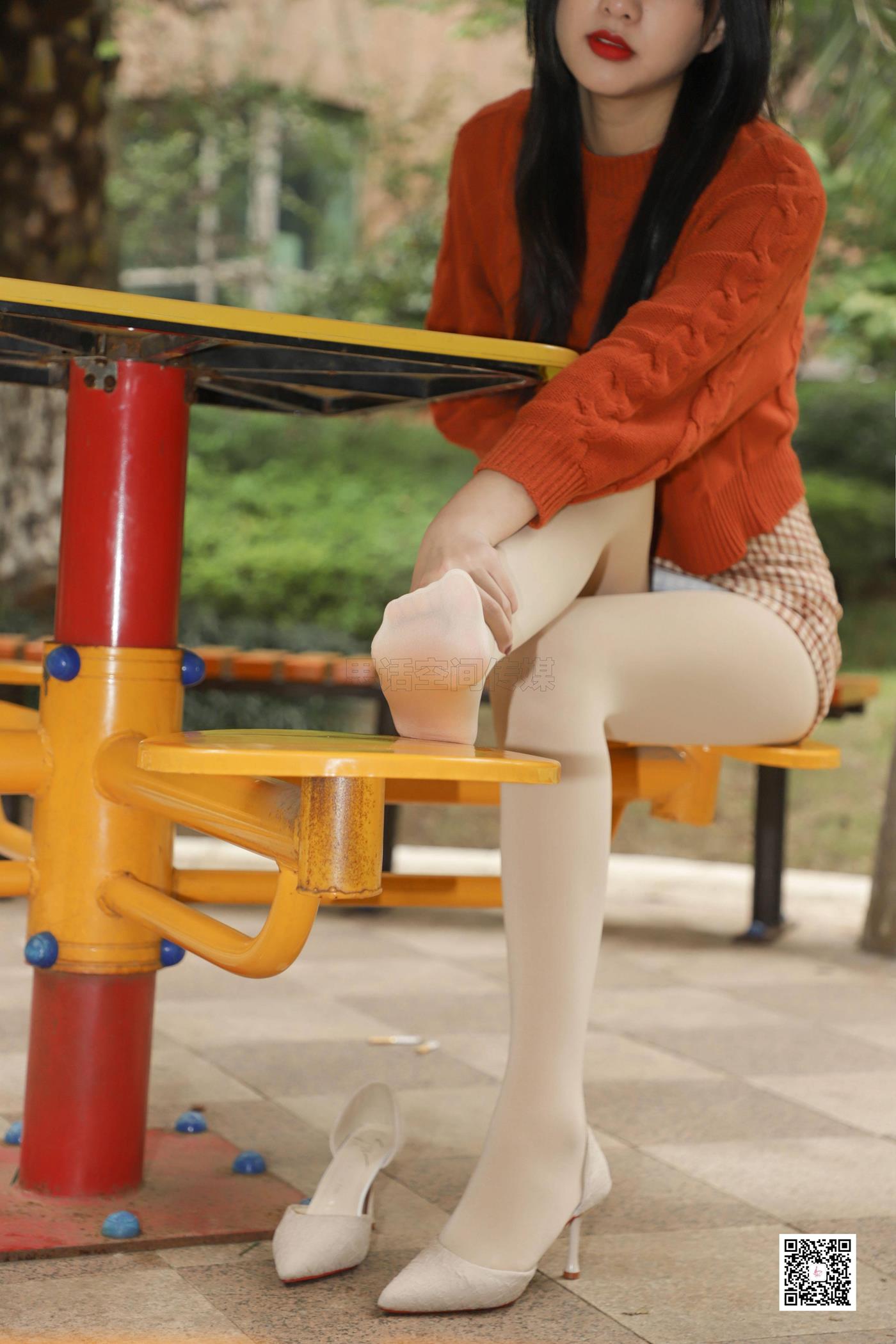 图片[10]-[SiHua思话] SJ065 橙子 冬日公园那一缕阳光 [48P] – 速更版-美库