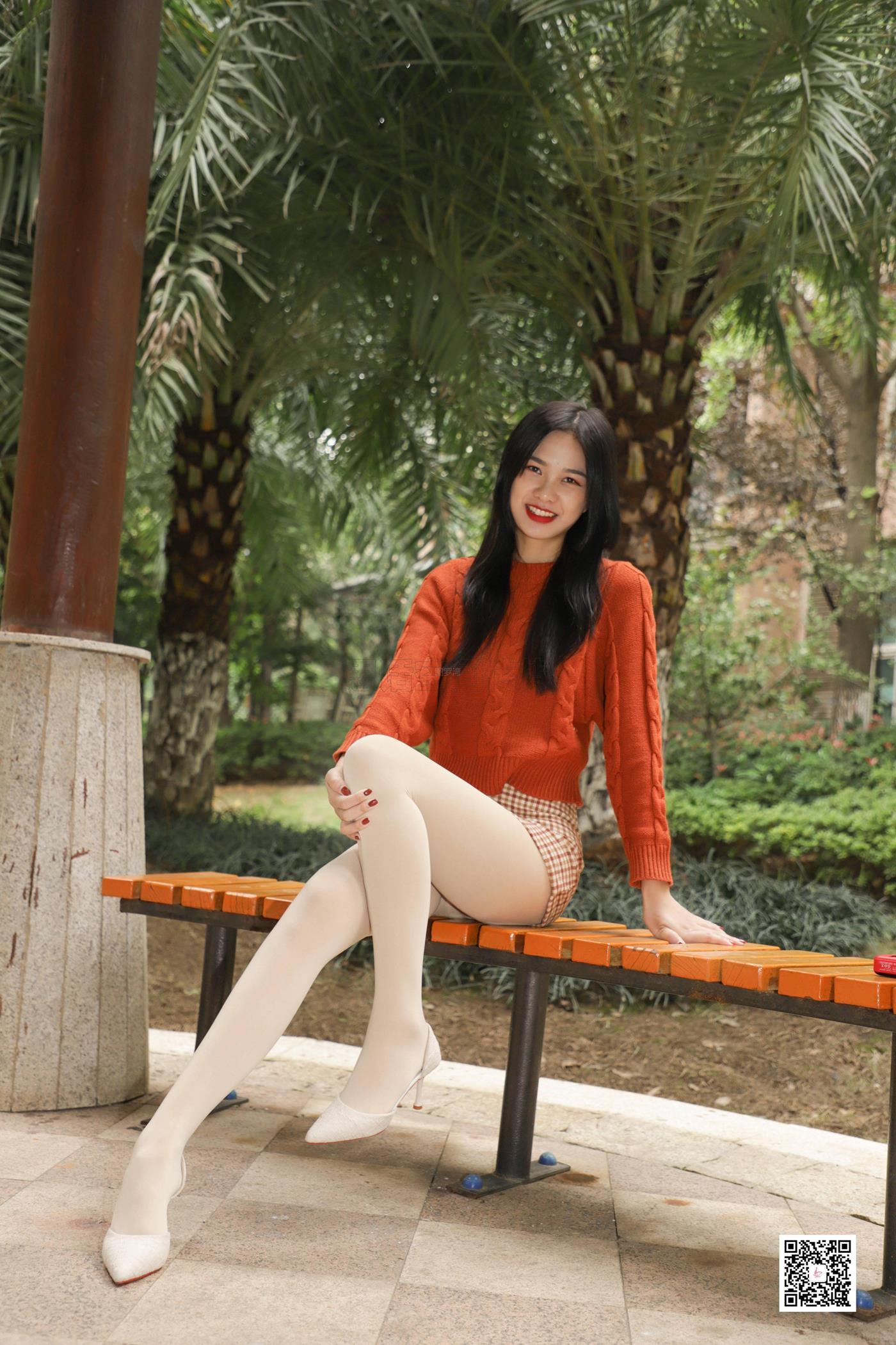 图片[22]-[SiHua思话] SJ065 橙子 冬日公园那一缕阳光 [48P] – 速更版-美库