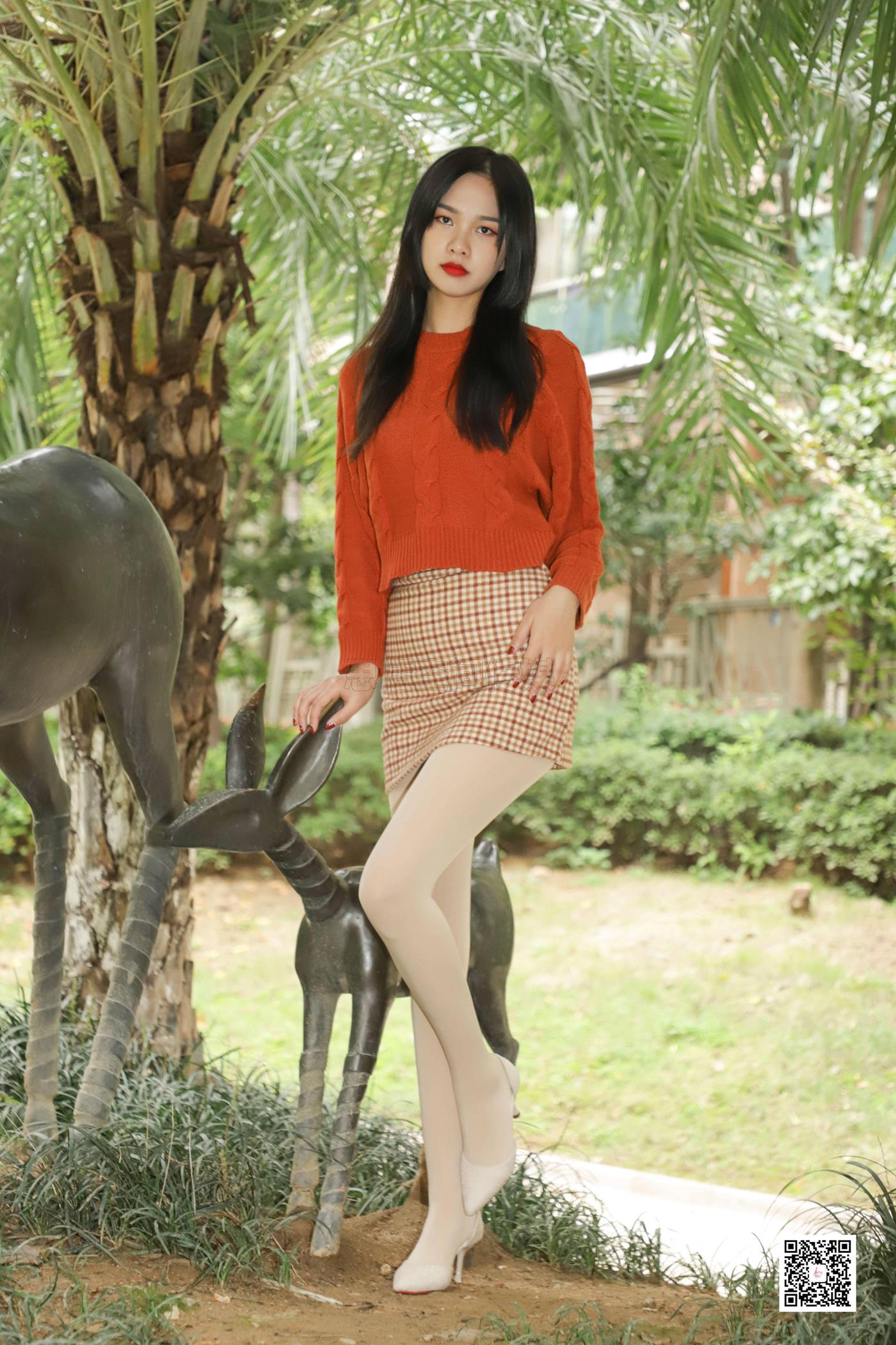 图片[27]-[SiHua思话] SJ065 橙子 冬日公园那一缕阳光 [48P] – 速更版-美库