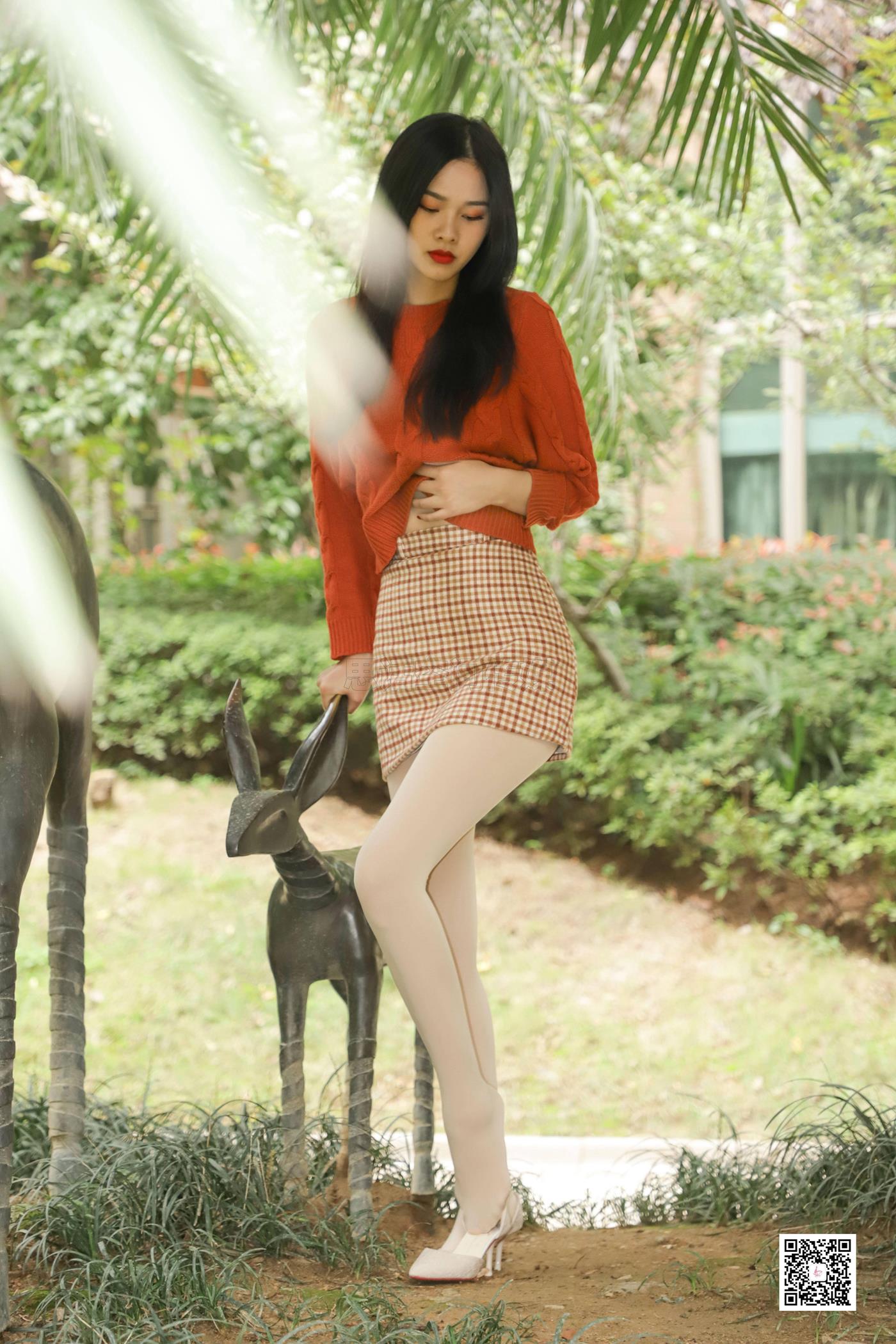 图片[30]-[SiHua思话] SJ065 橙子 冬日公园那一缕阳光 [48P] – 速更版-美库