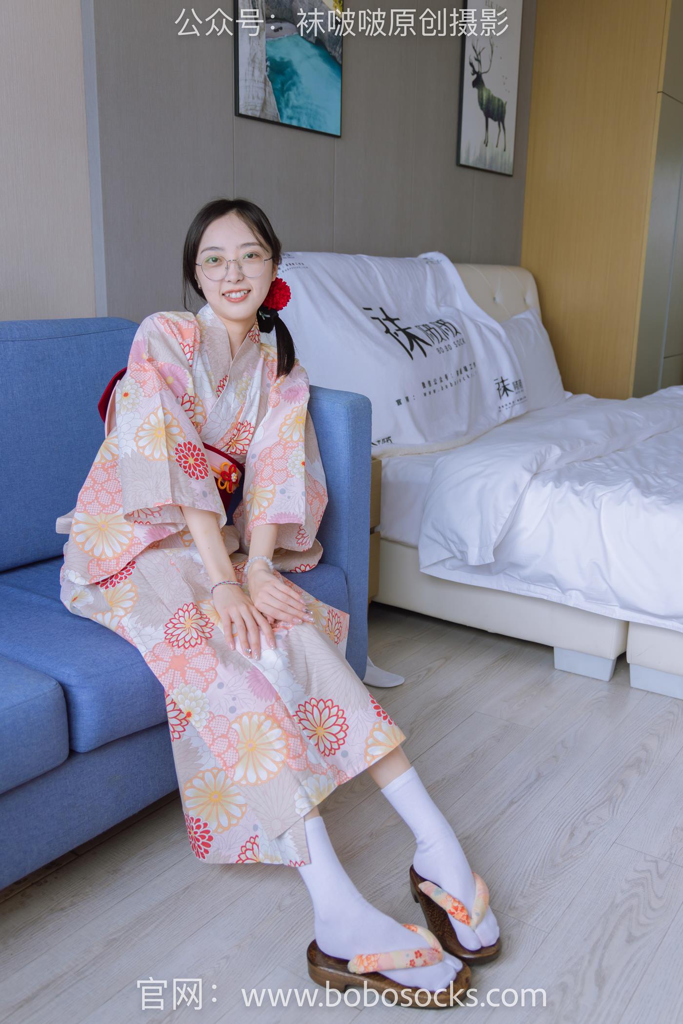 图片[17]-[BoBoSocks袜啵啵]NO.137 稚予-木屐、分指白棉袜、裸足、和风浴衣 (1) [80P] – 速更版-美库