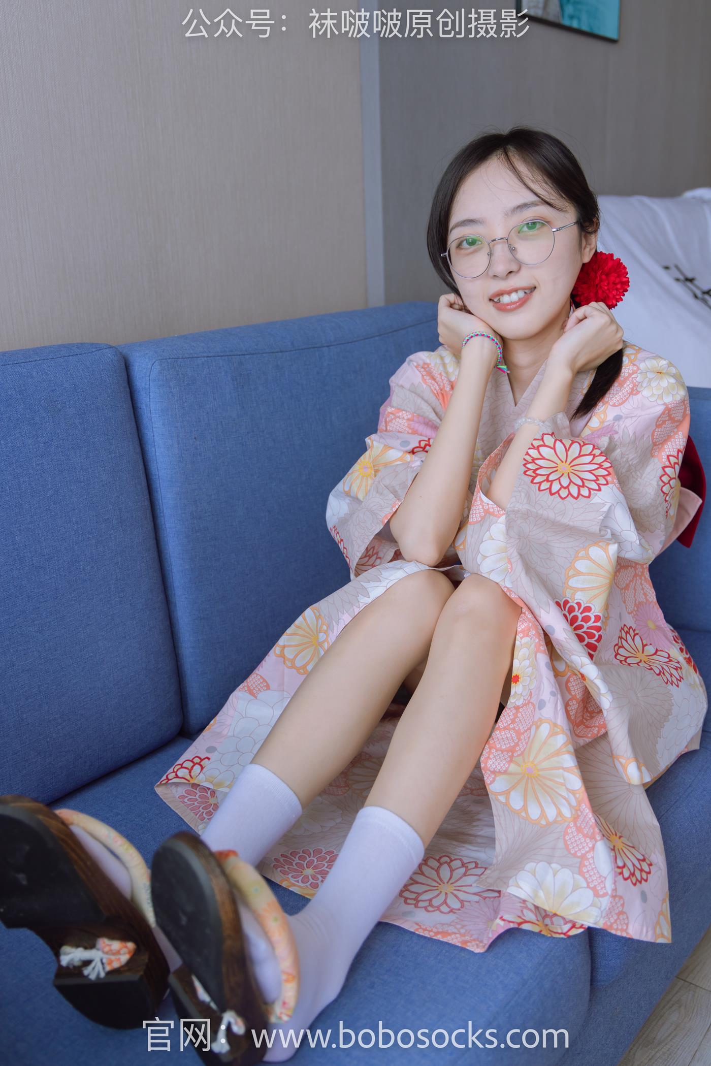 图片[35]-[BoBoSocks袜啵啵]NO.137 稚予-木屐、分指白棉袜、裸足、和风浴衣 (1) [80P] – 速更版-美库