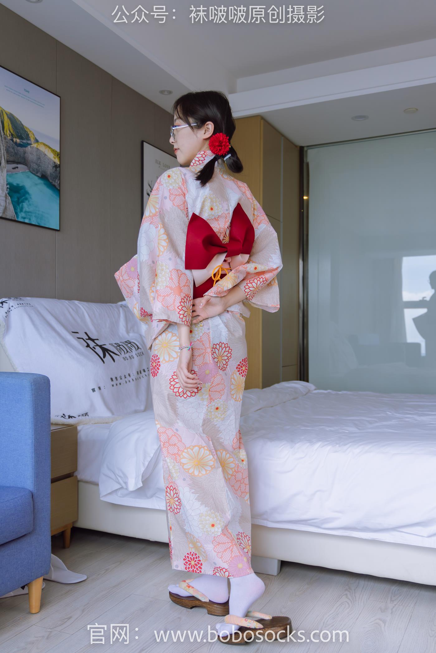 图片[38]-[BoBoSocks袜啵啵]NO.137 稚予-木屐、分指白棉袜、裸足、和风浴衣 (1) [80P] – 速更版-美库