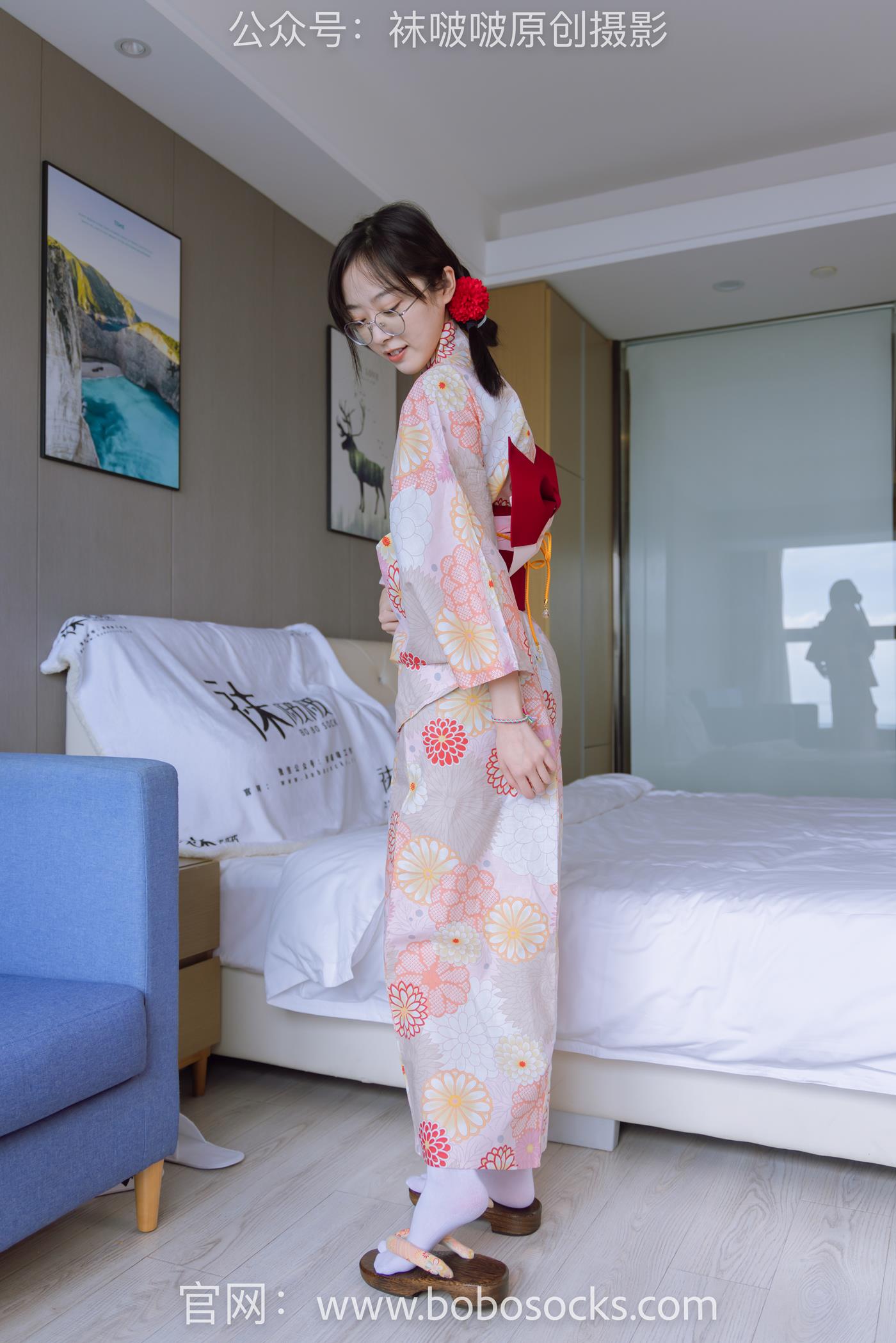 图片[42]-[BoBoSocks袜啵啵]NO.137 稚予-木屐、分指白棉袜、裸足、和风浴衣 (1) [80P] – 速更版-美库