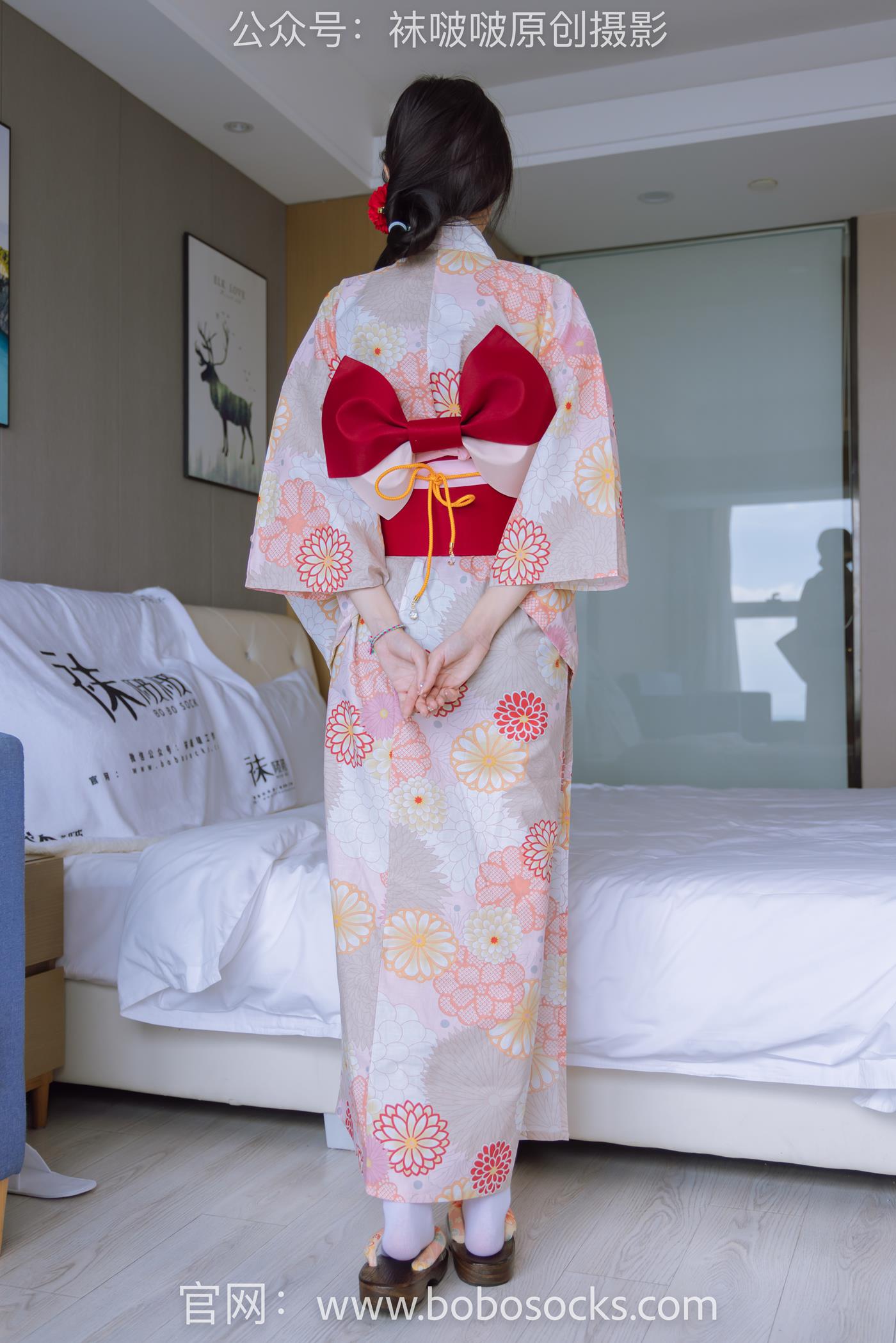 图片[46]-[BoBoSocks袜啵啵]NO.137 稚予-木屐、分指白棉袜、裸足、和风浴衣 (1) [80P] – 速更版-美库