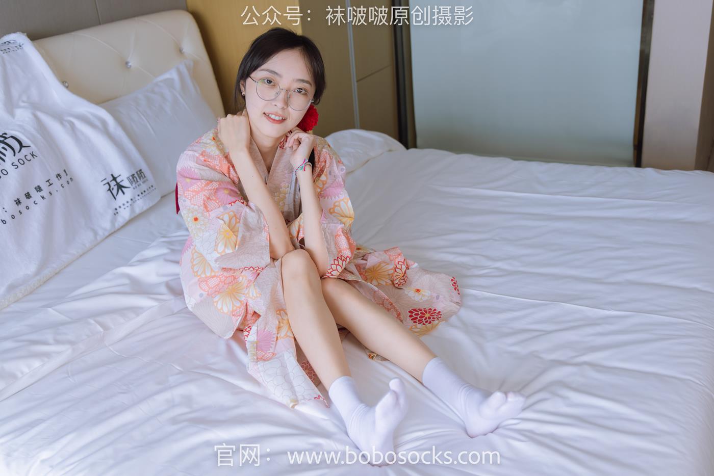 图片[11]-[BoBoSocks袜啵啵]NO.137 稚予-木屐、分指白棉袜、裸足、和风浴衣 (2) [90P] – 速更版-美库