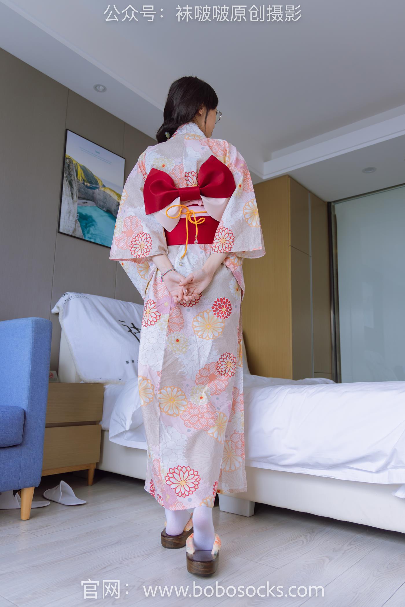 图片[47]-[BoBoSocks袜啵啵]NO.137 稚予-木屐、分指白棉袜、裸足、和风浴衣 (1) [80P] – 速更版-美库