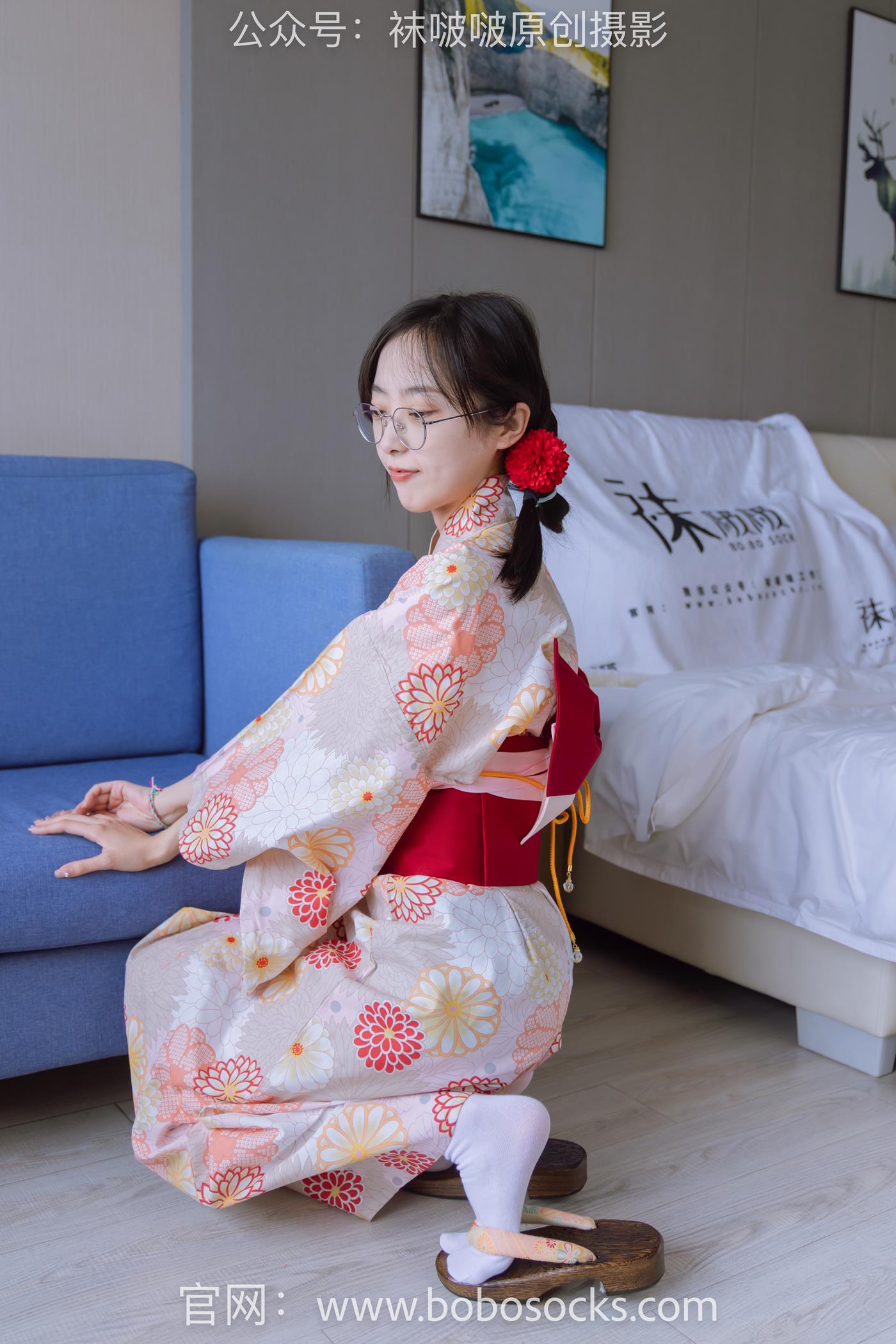 图片[51]-[BoBoSocks袜啵啵]NO.137 稚予-木屐、分指白棉袜、裸足、和风浴衣 (1) [80P] – 速更版-美库