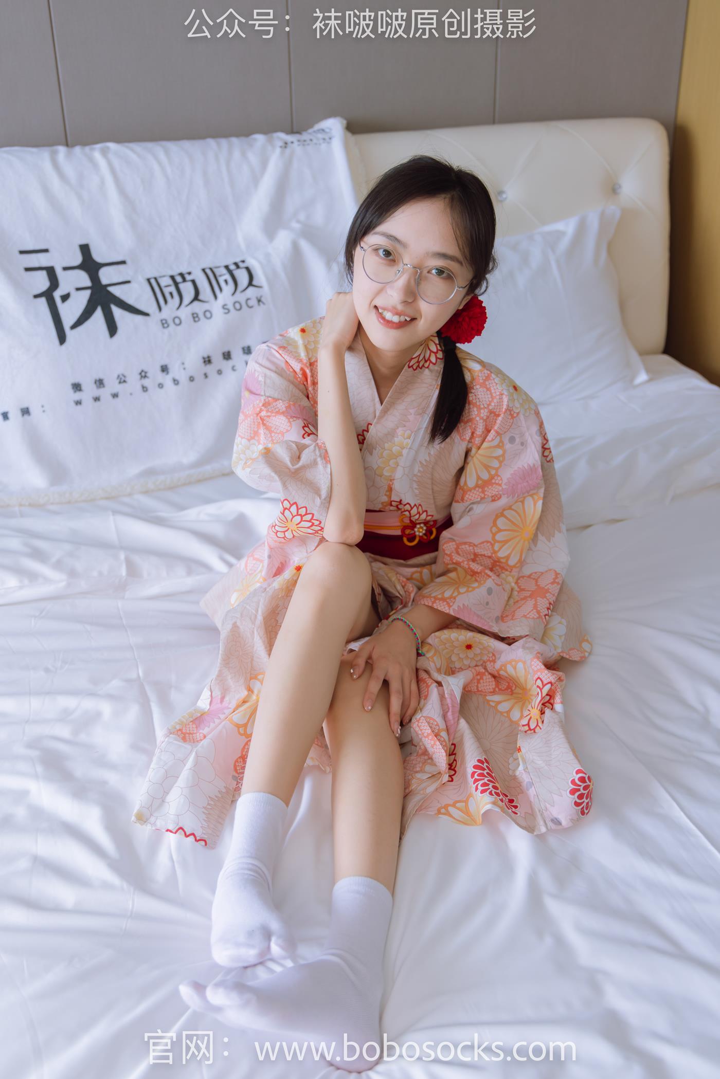 图片[21]-[BoBoSocks袜啵啵]NO.137 稚予-木屐、分指白棉袜、裸足、和风浴衣 (2) [90P] – 速更版-美库