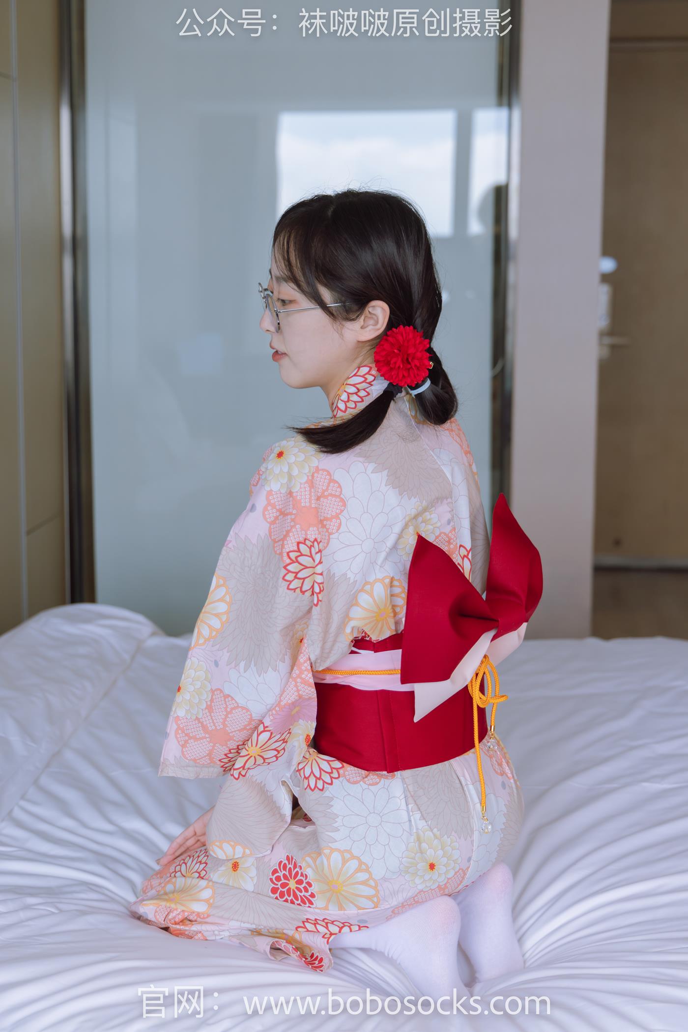 图片[63]-[BoBoSocks袜啵啵]NO.137 稚予-木屐、分指白棉袜、裸足、和风浴衣 (1) [80P] – 速更版-美库