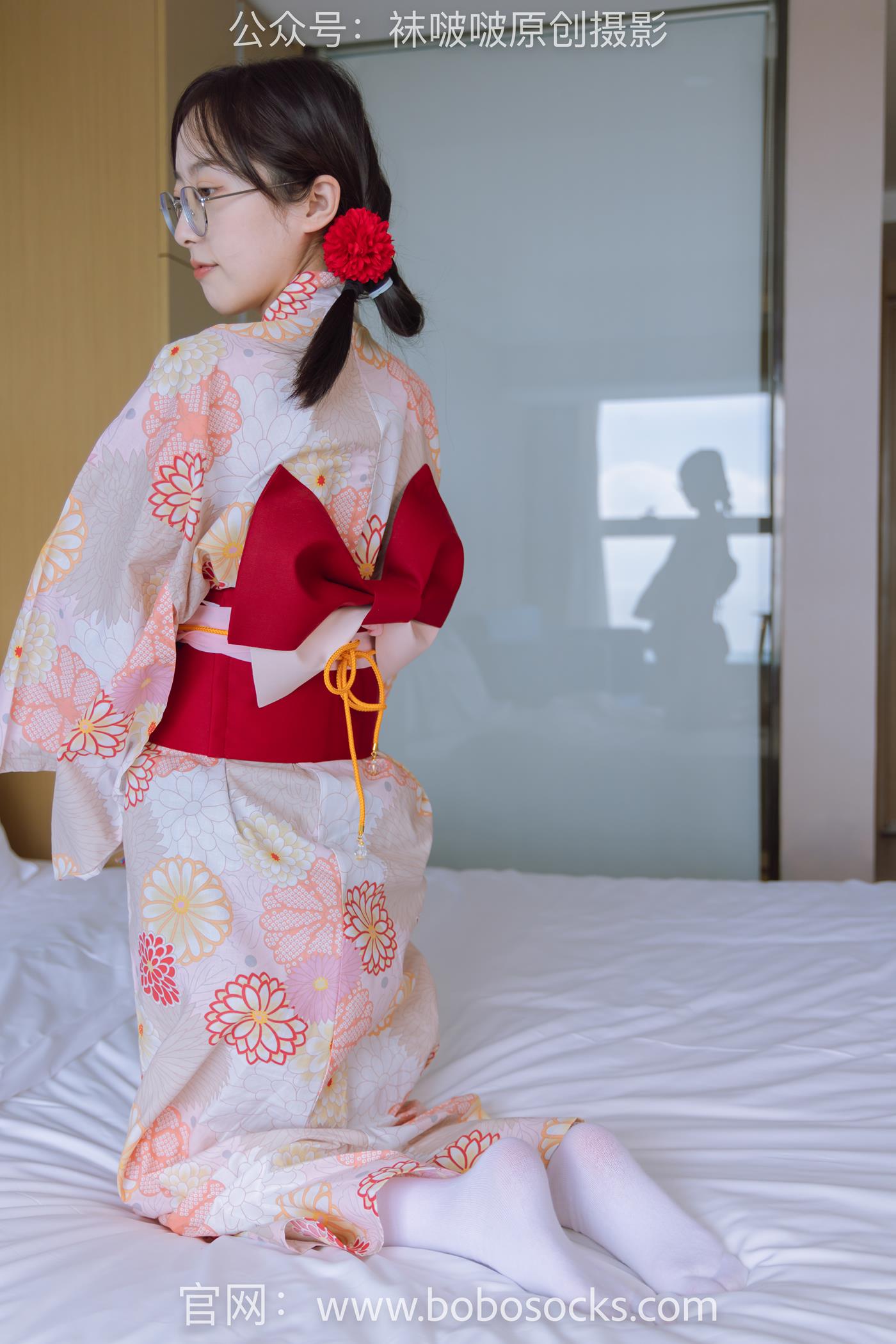 图片[67]-[BoBoSocks袜啵啵]NO.137 稚予-木屐、分指白棉袜、裸足、和风浴衣 (1) [80P] – 速更版-美库