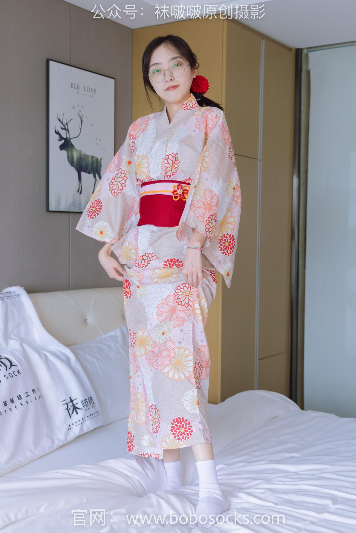 图片[41]-[BoBoSocks袜啵啵]NO.137 稚予-木屐、分指白棉袜、裸足、和风浴衣 (2) [90P] – 速更版-美库
