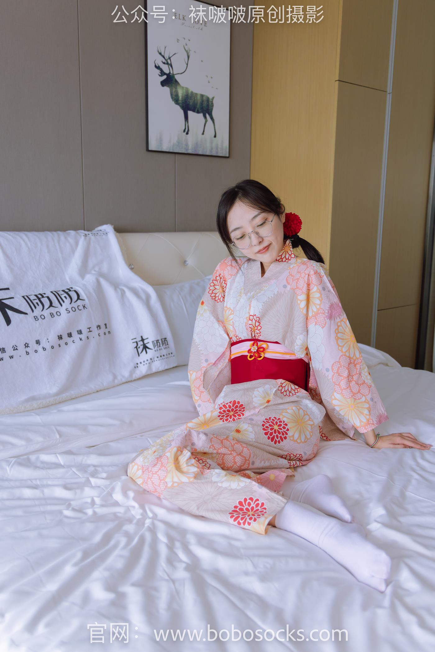 图片[78]-[BoBoSocks袜啵啵]NO.137 稚予-木屐、分指白棉袜、裸足、和风浴衣 (1) [80P] – 速更版-美库