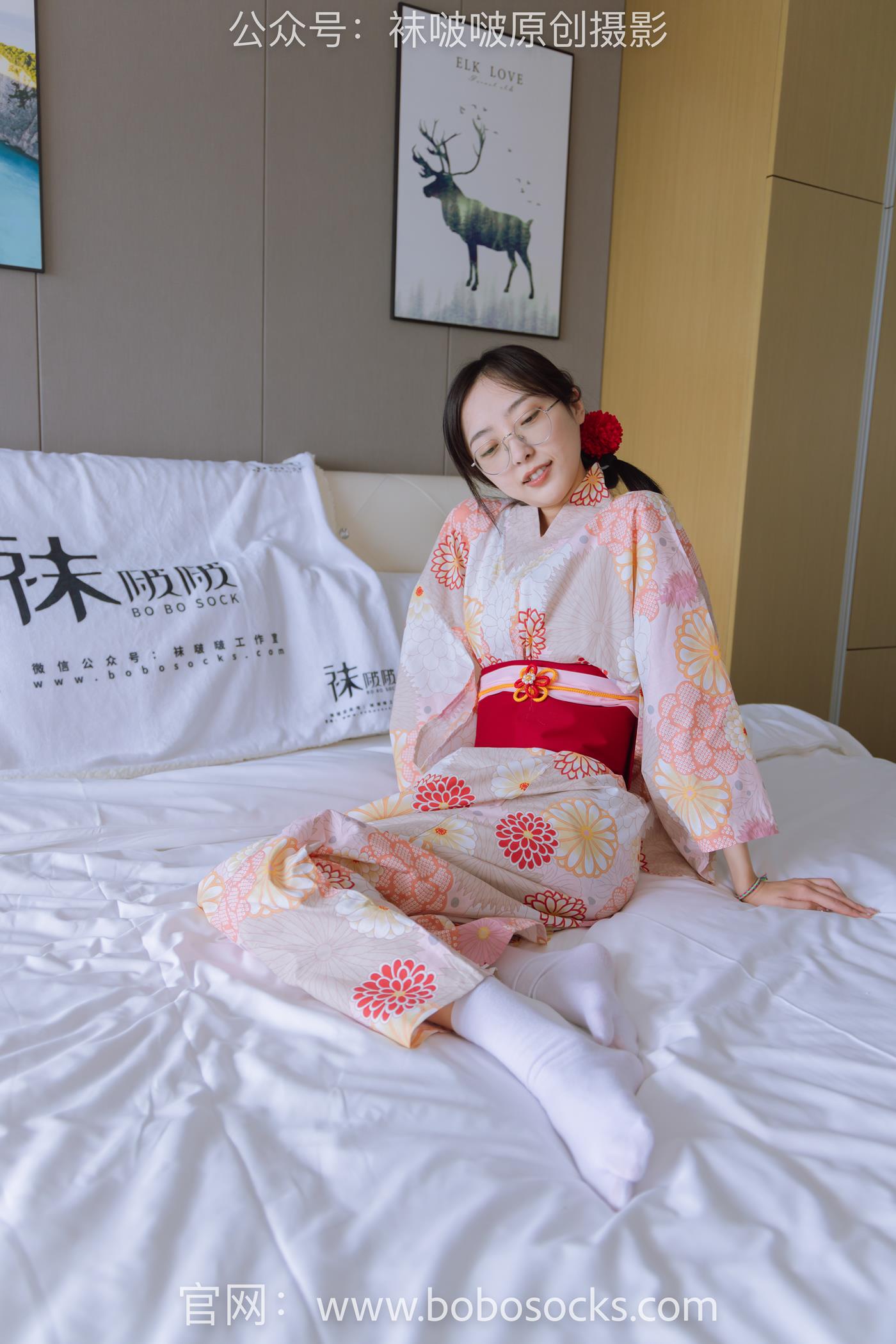 图片[79]-[BoBoSocks袜啵啵]NO.137 稚予-木屐、分指白棉袜、裸足、和风浴衣 (1) [80P] – 速更版-美库