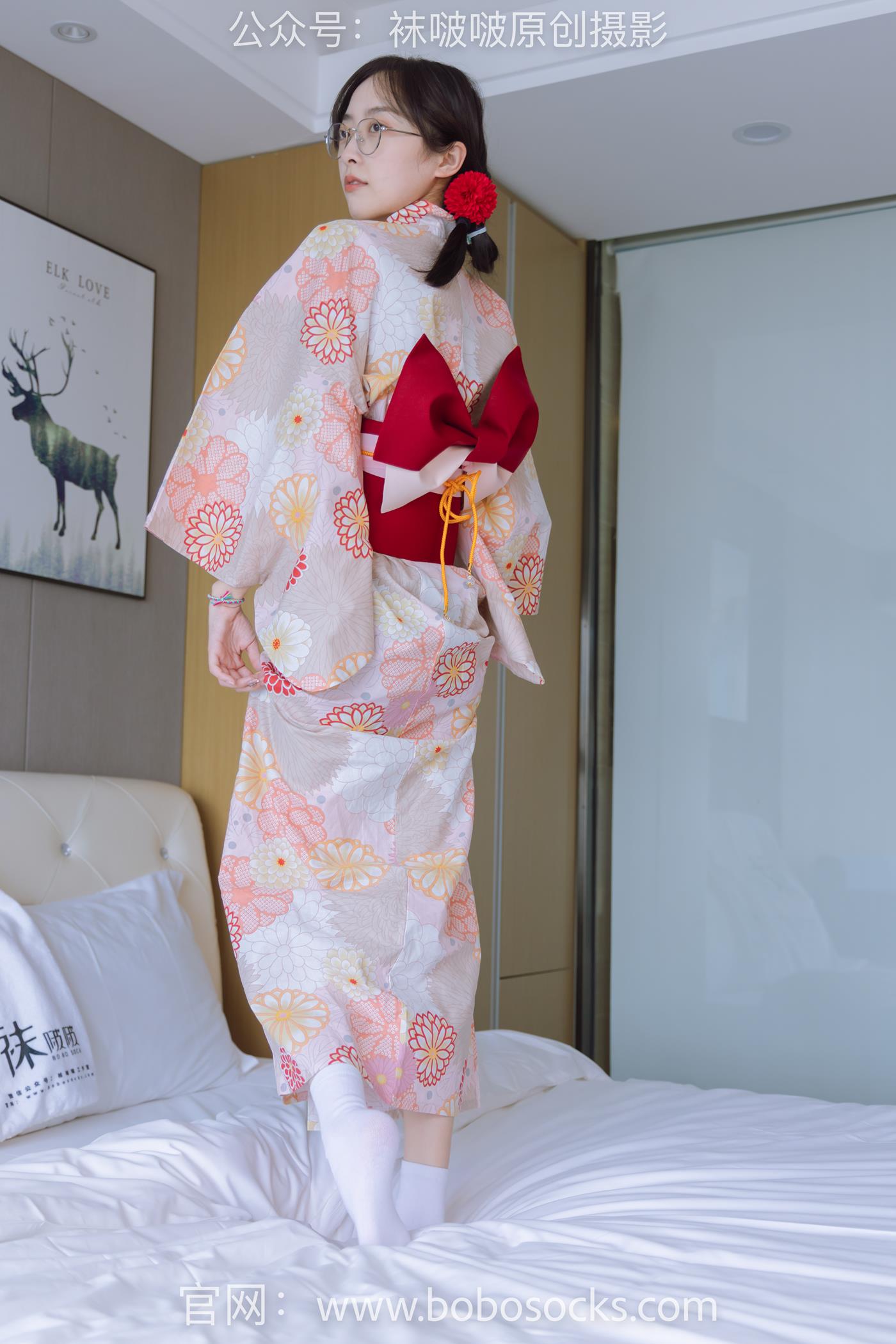 图片[44]-[BoBoSocks袜啵啵]NO.137 稚予-木屐、分指白棉袜、裸足、和风浴衣 (2) [90P] – 速更版-美库