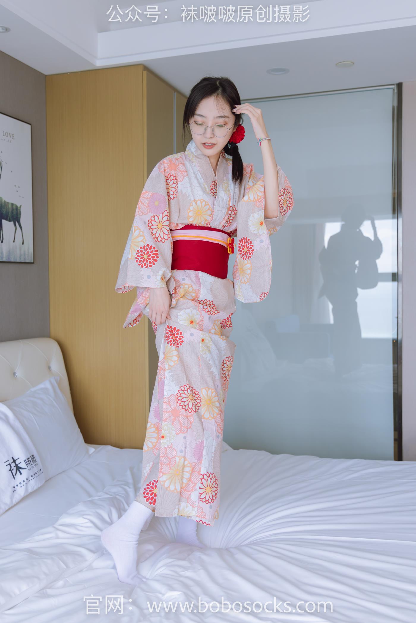 图片[52]-[BoBoSocks袜啵啵]NO.137 稚予-木屐、分指白棉袜、裸足、和风浴衣 (2) [90P] – 速更版-美库