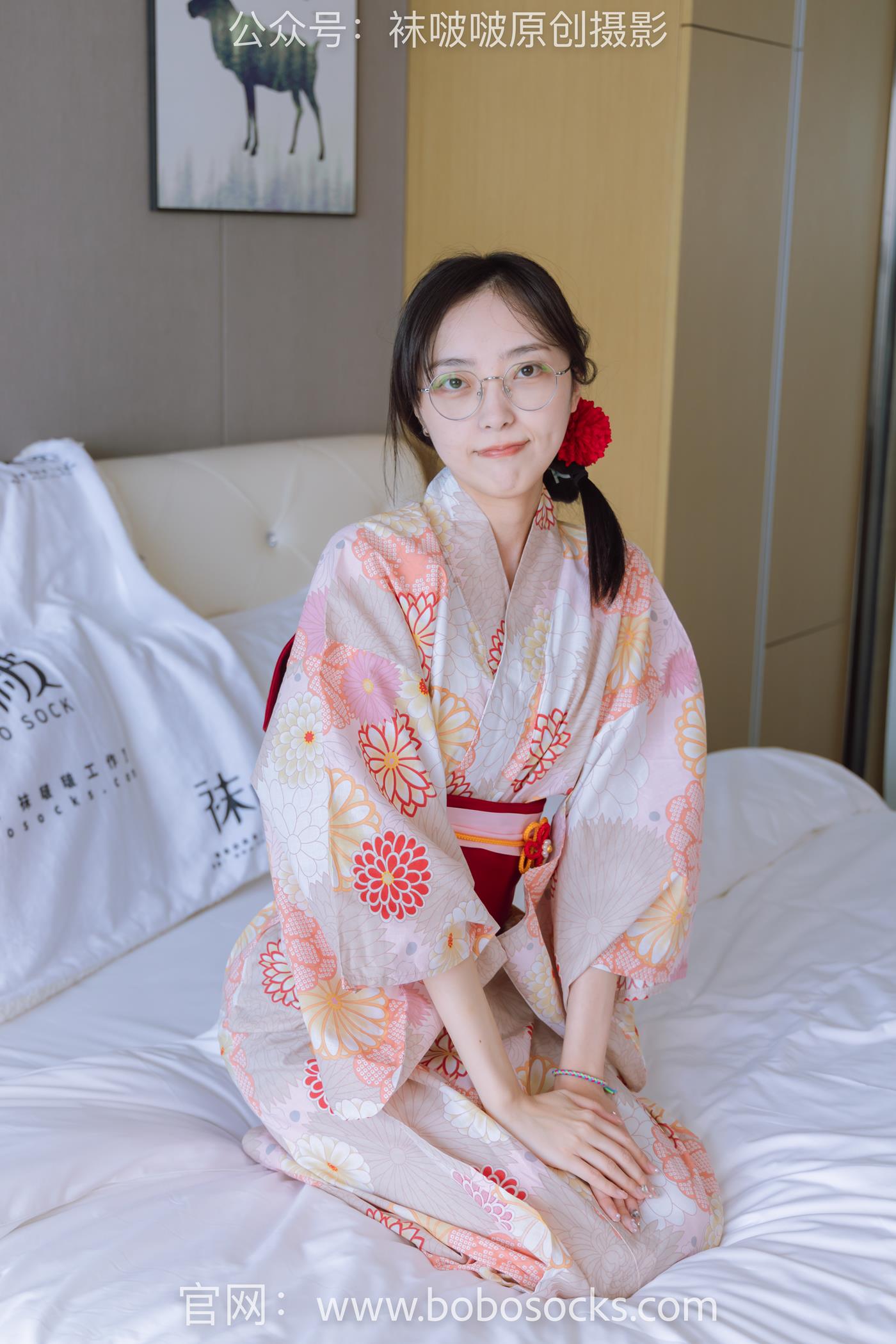 图片[53]-[BoBoSocks袜啵啵]NO.137 稚予-木屐、分指白棉袜、裸足、和风浴衣 (2) [90P] – 速更版-美库