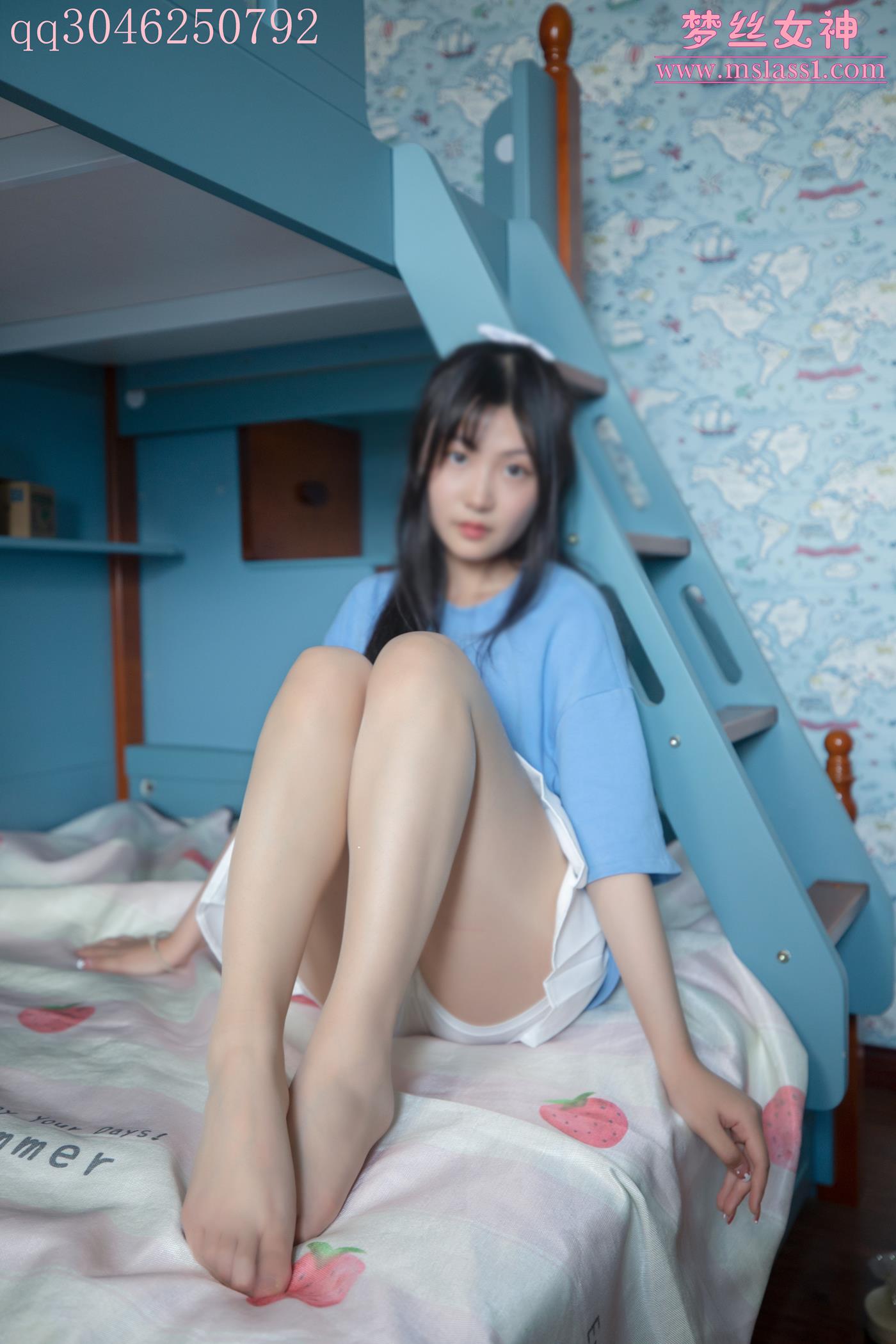 图片[22]-[MSLASS梦丝女神] 2021.10.09 蓝菲菲 纯嫩无比 [60P] – 速更版-美库