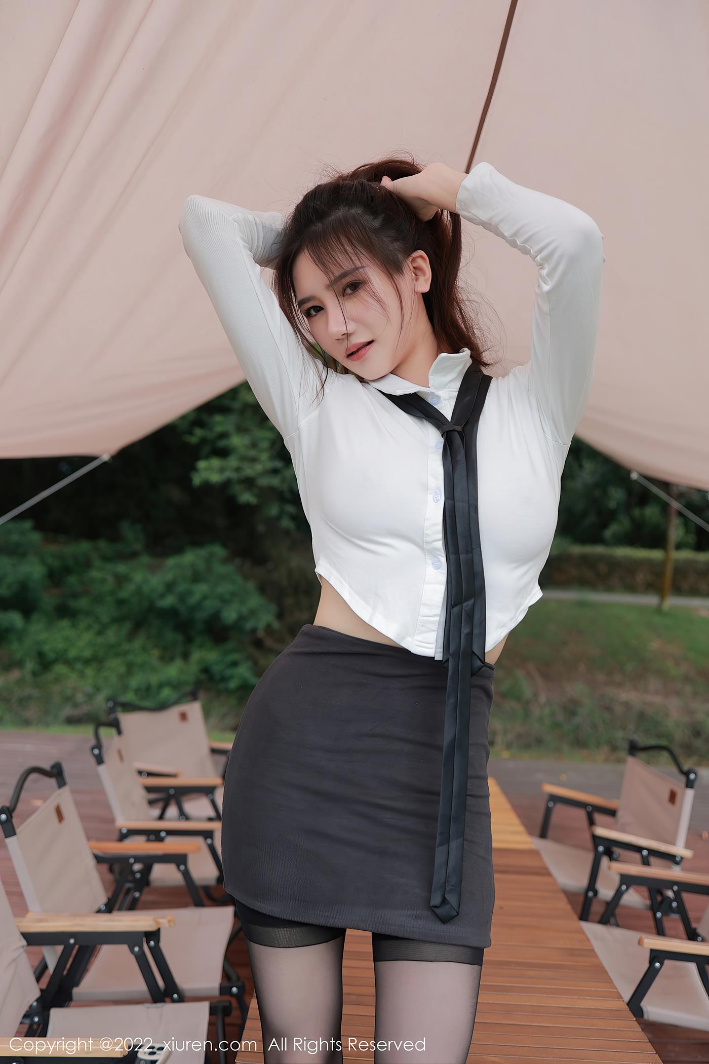 图片[13]-[Xiuren秀人网]2022.10.13 NO.5703 古月小同学[32+1P] – 速更版-美库