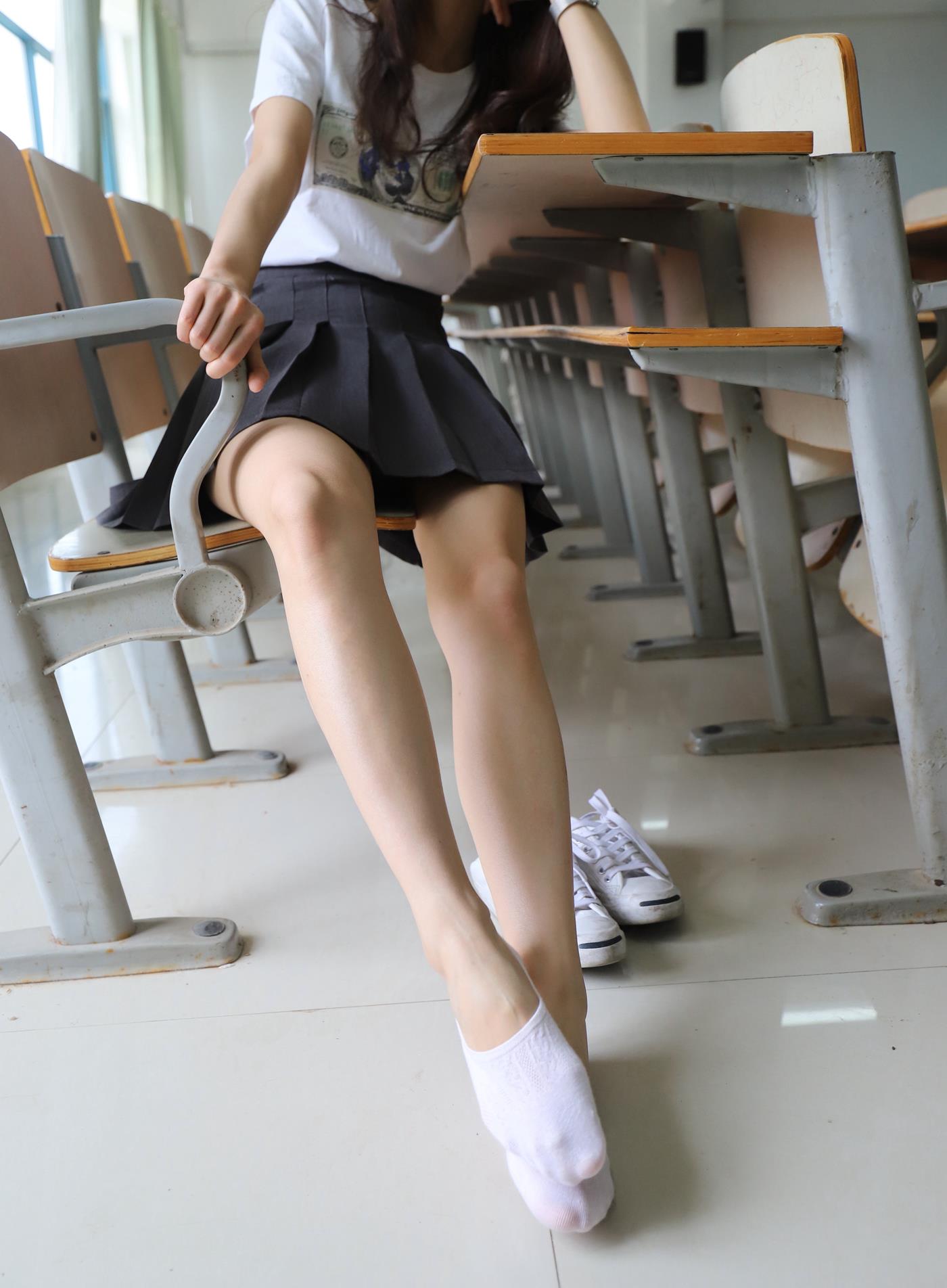 图片[59]-大西瓜爱牙膏-2019 11X活动 模特2（二） 教室短裙船袜 (3) [84P] – 速更版-美库