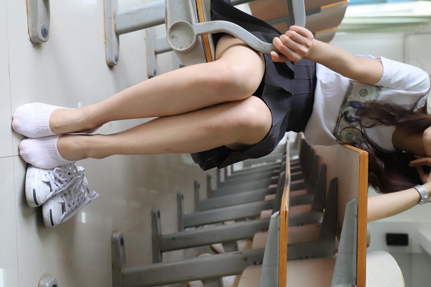 图片[62]-大西瓜爱牙膏-2019 11X活动 模特2（二） 教室短裙船袜 (3) [84P] – 速更版-美库