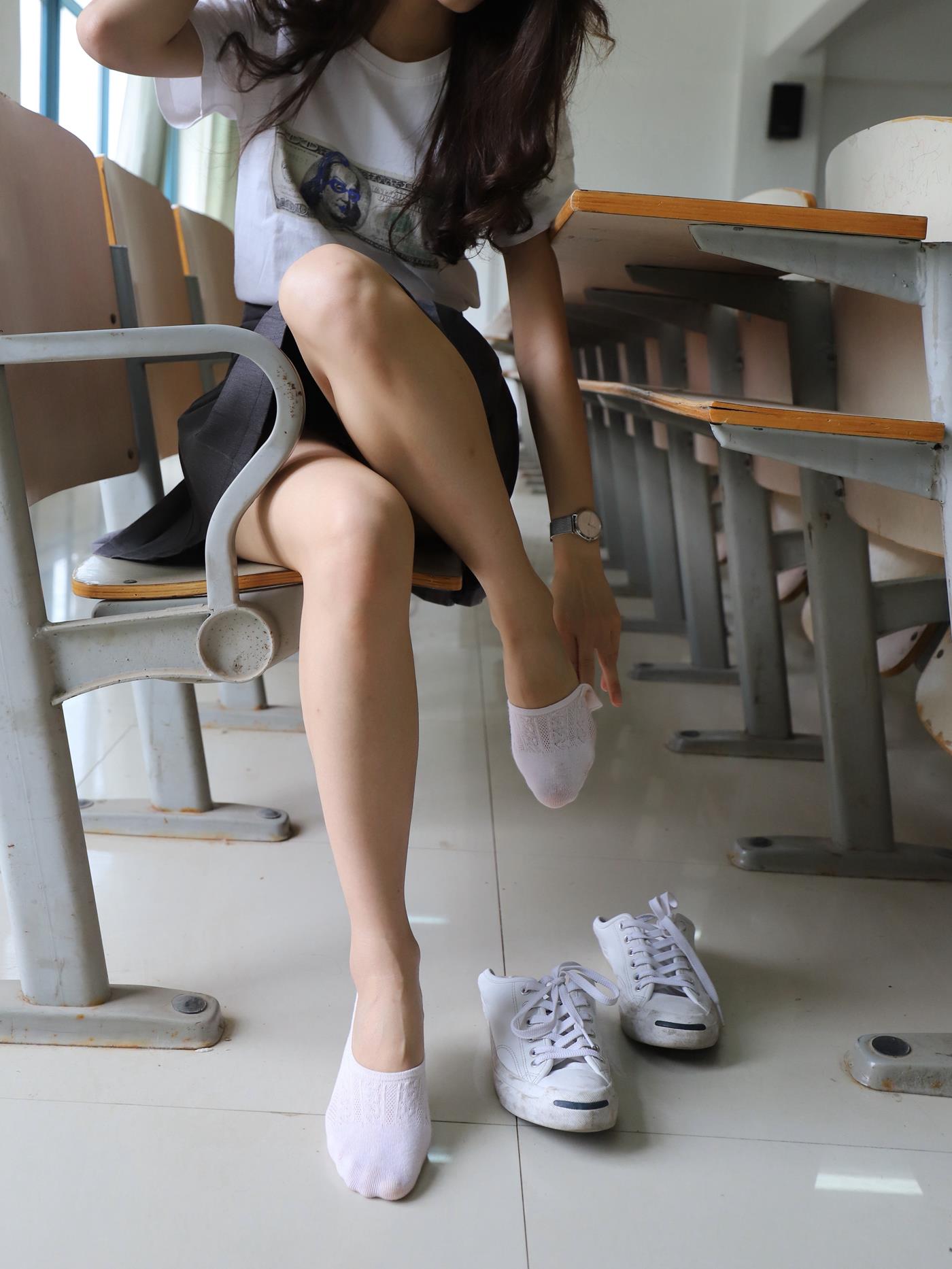 图片[69]-大西瓜爱牙膏-2019 11X活动 模特2（二） 教室短裙船袜 (3) [84P] – 速更版-美库